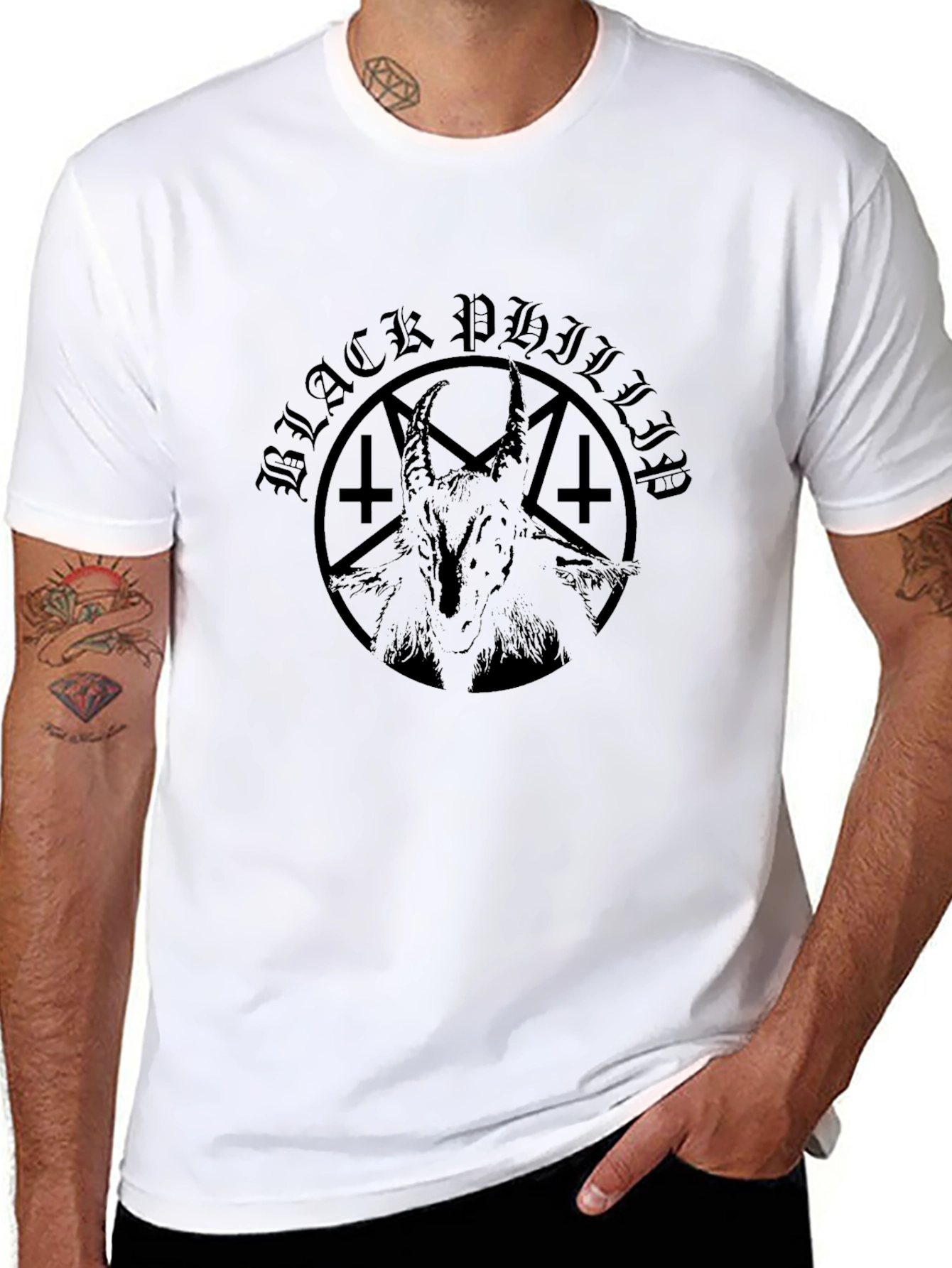 Black Philip T-Shirt - Satanic Goat Tee