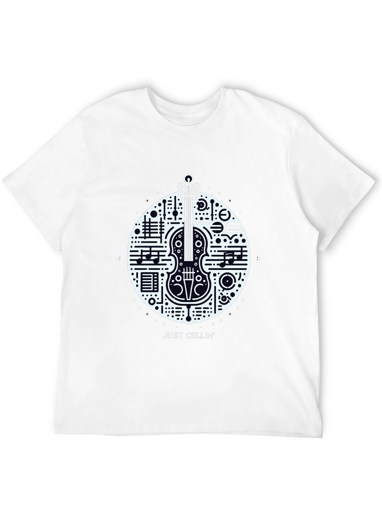Musical Cello Graphic Tee - Just Cellin