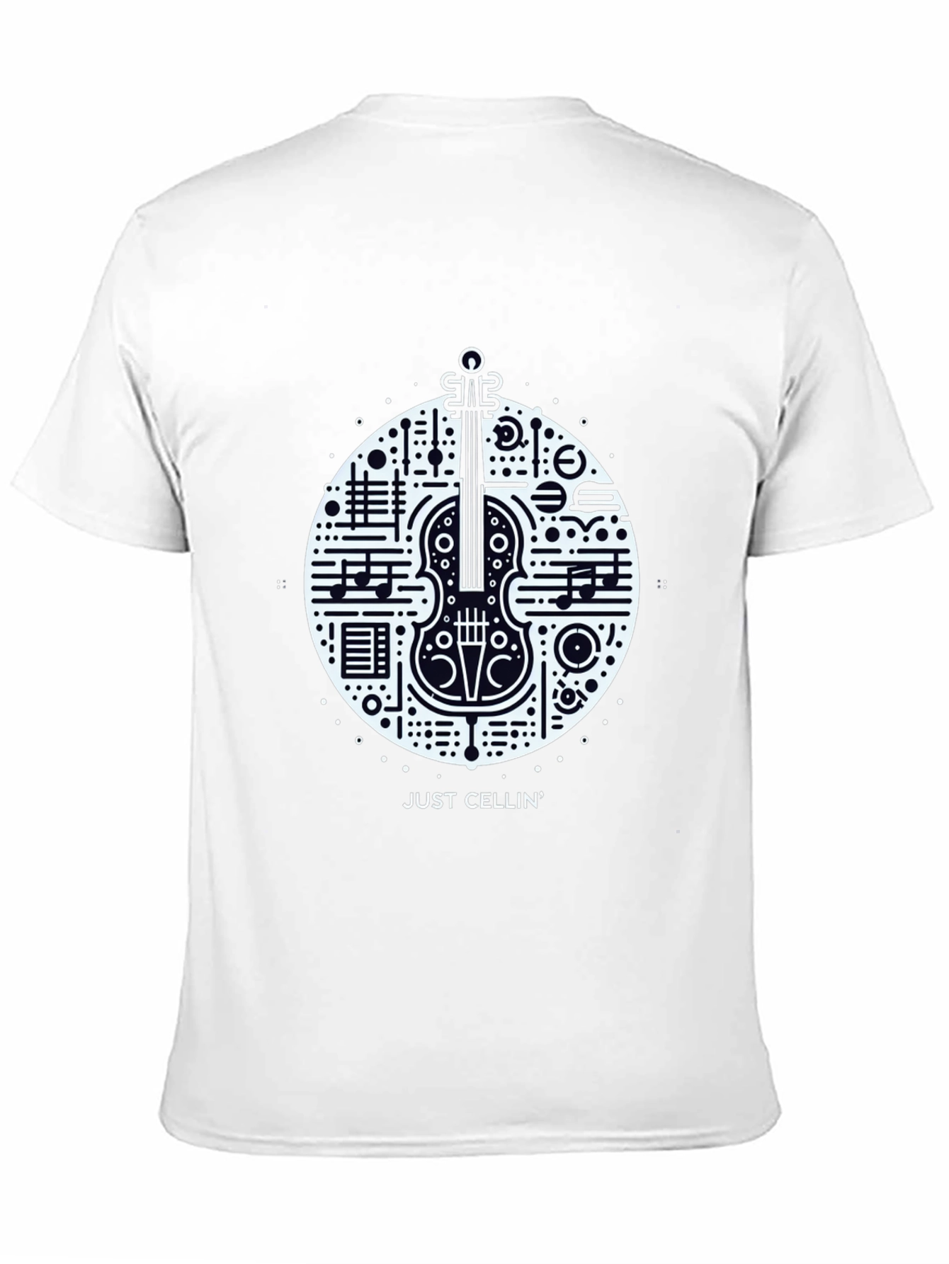 Musical Cello Graphic Tee - Just Cellin