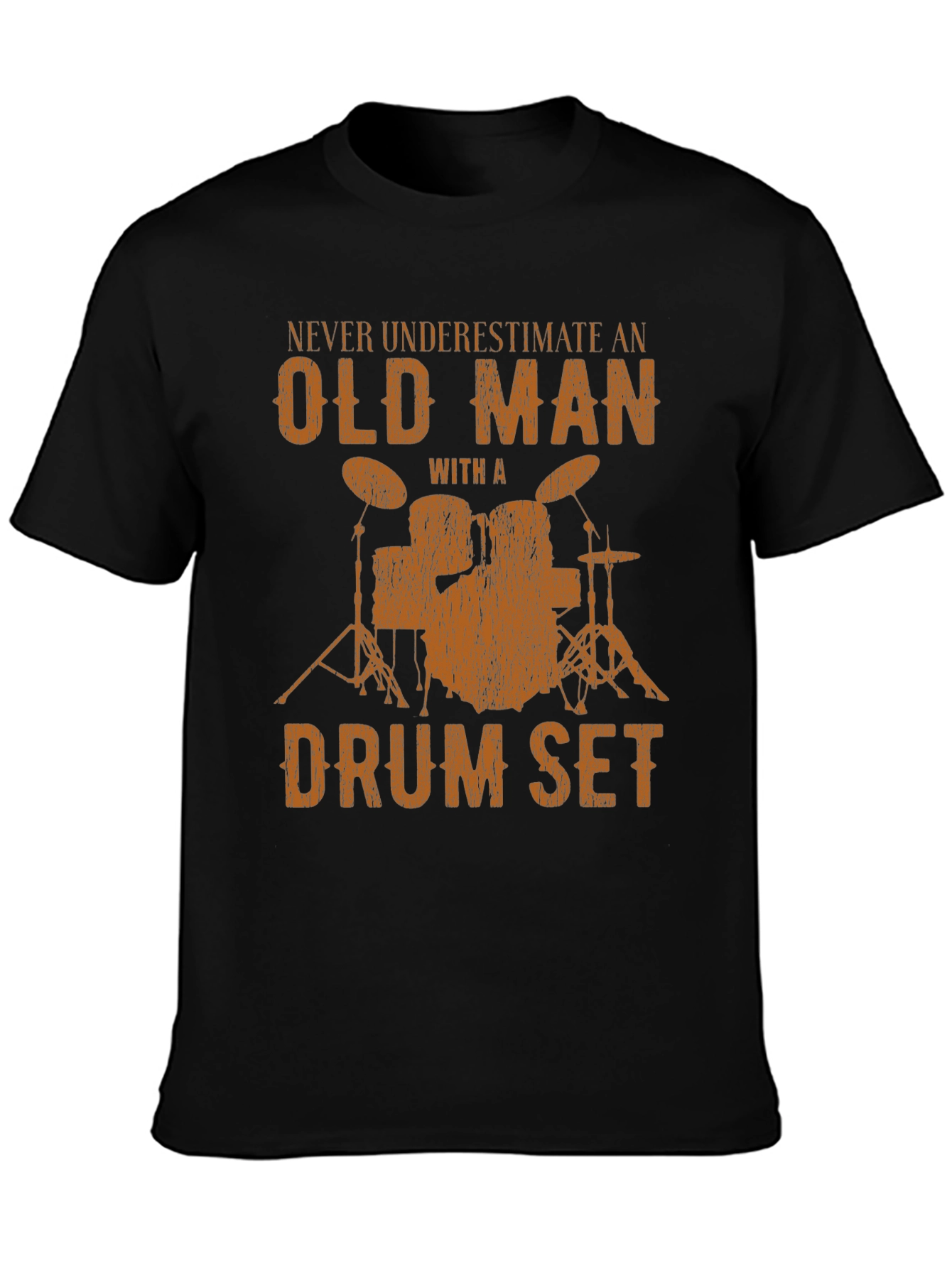 Drummer Old Man T-Shirt