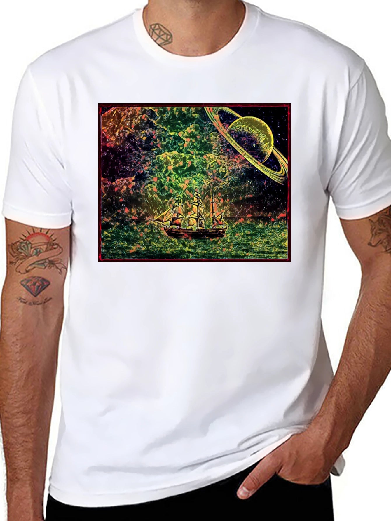 Space Ship T-Shirt