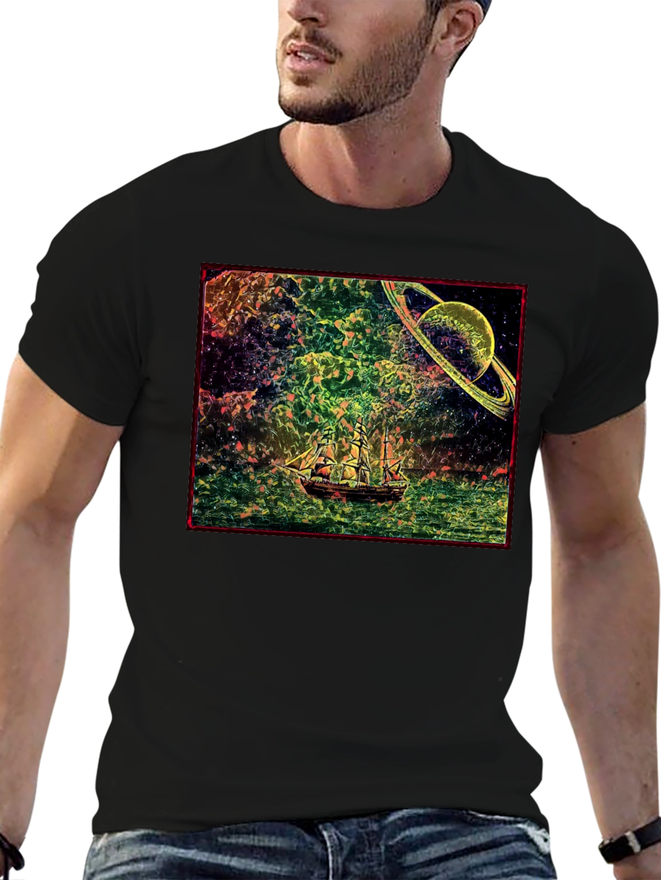 Space Ship T-Shirt