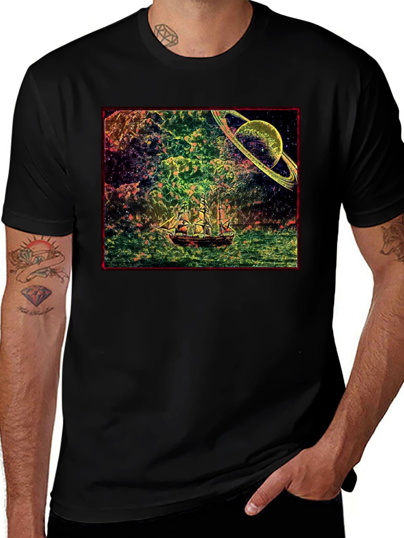 Space Ship T-Shirt