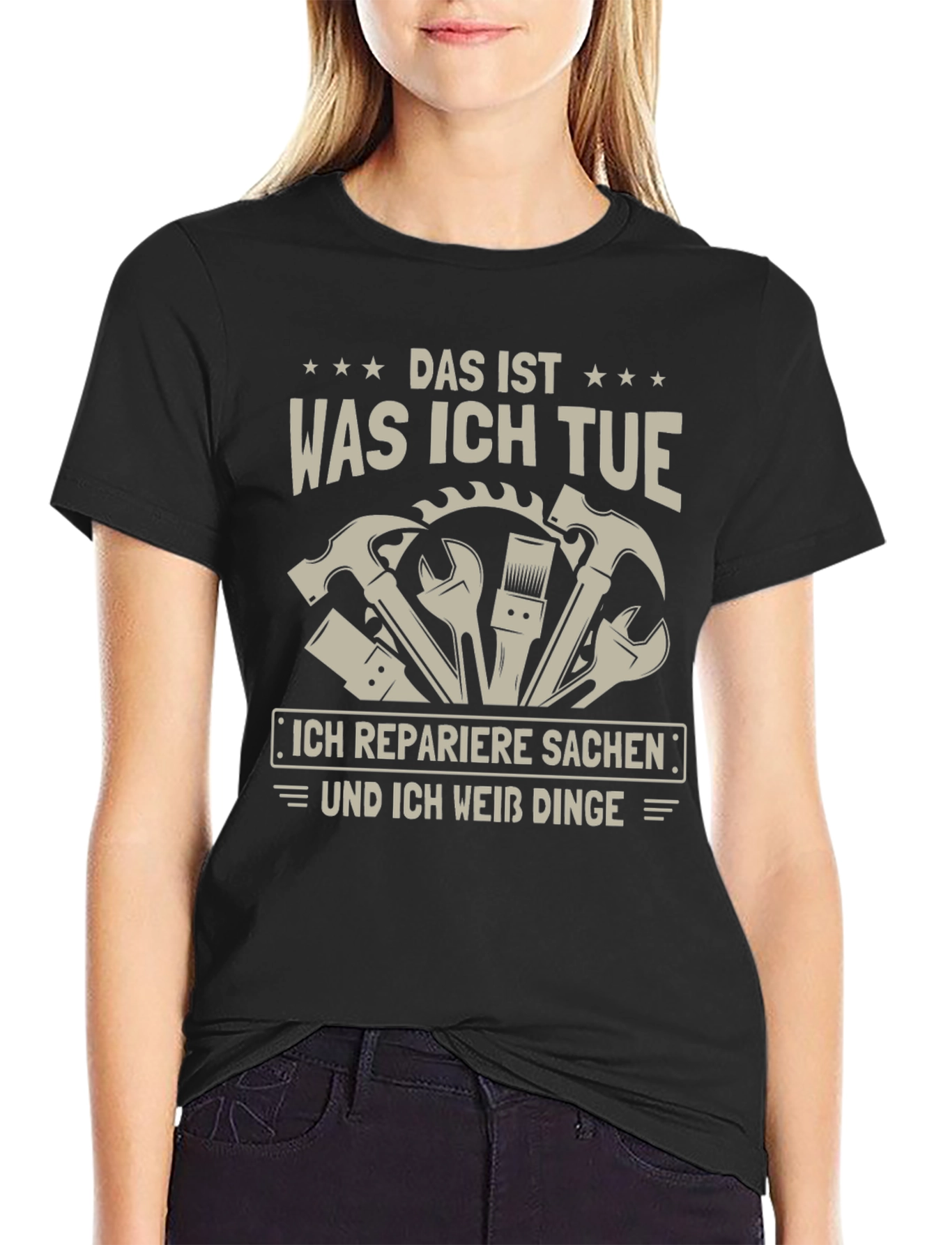 Das Ist Was Ich Tue Repairman Graphic Tee