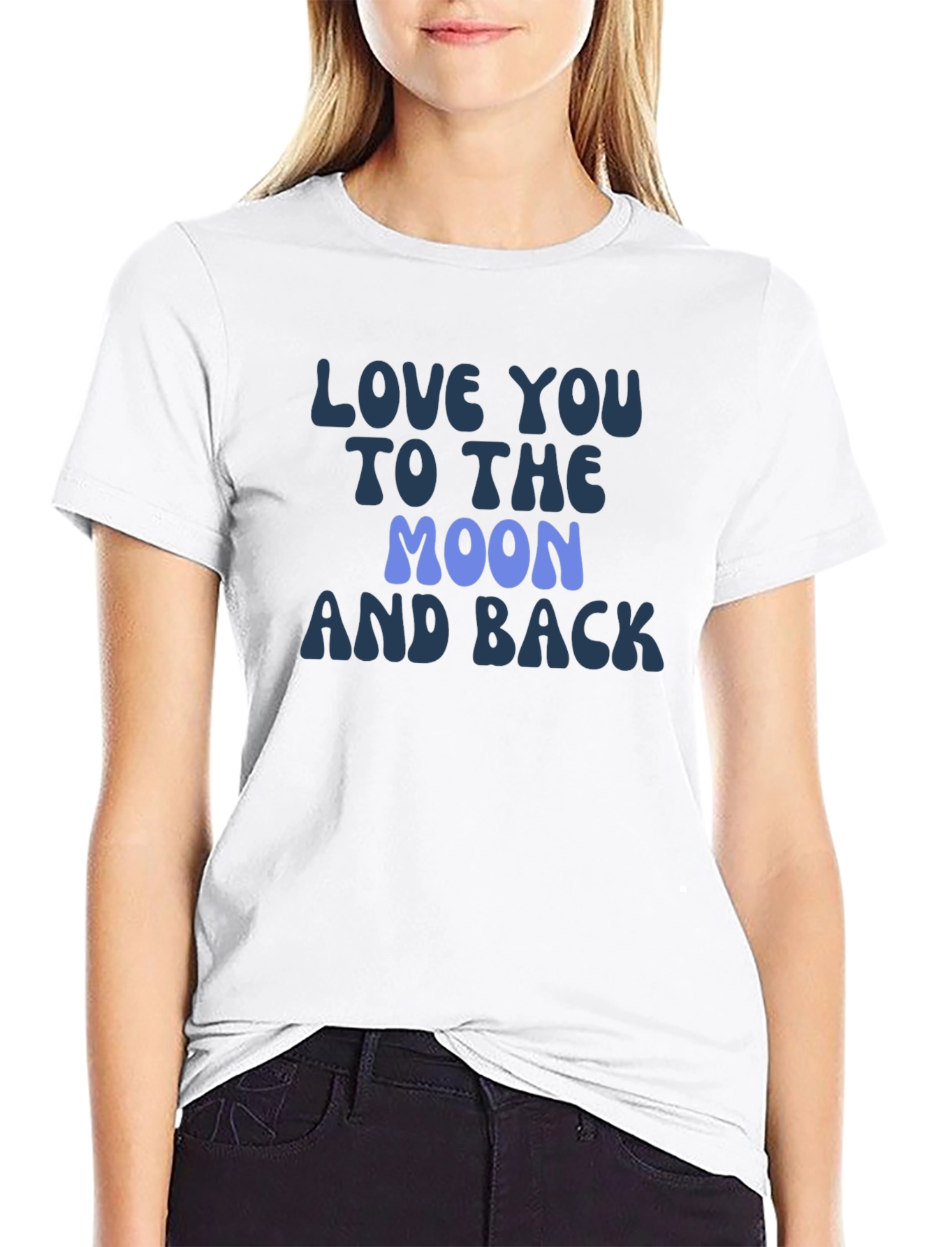 Love You To The Moon and Back Graphic Tee