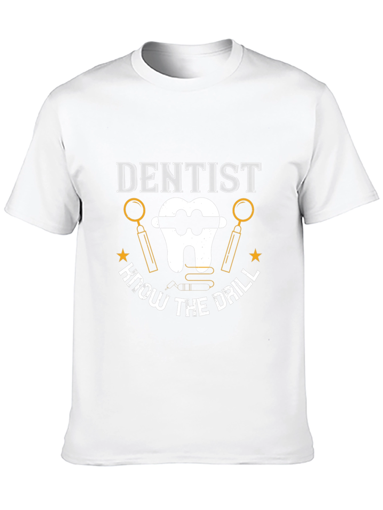 Dentist Know The Drill Black T-Shirt