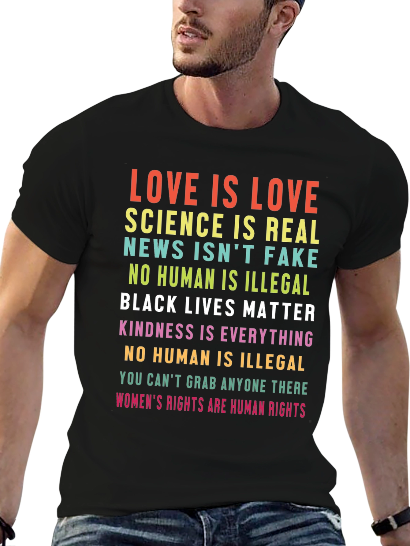 Equality & Kindness Graphic T-Shirt