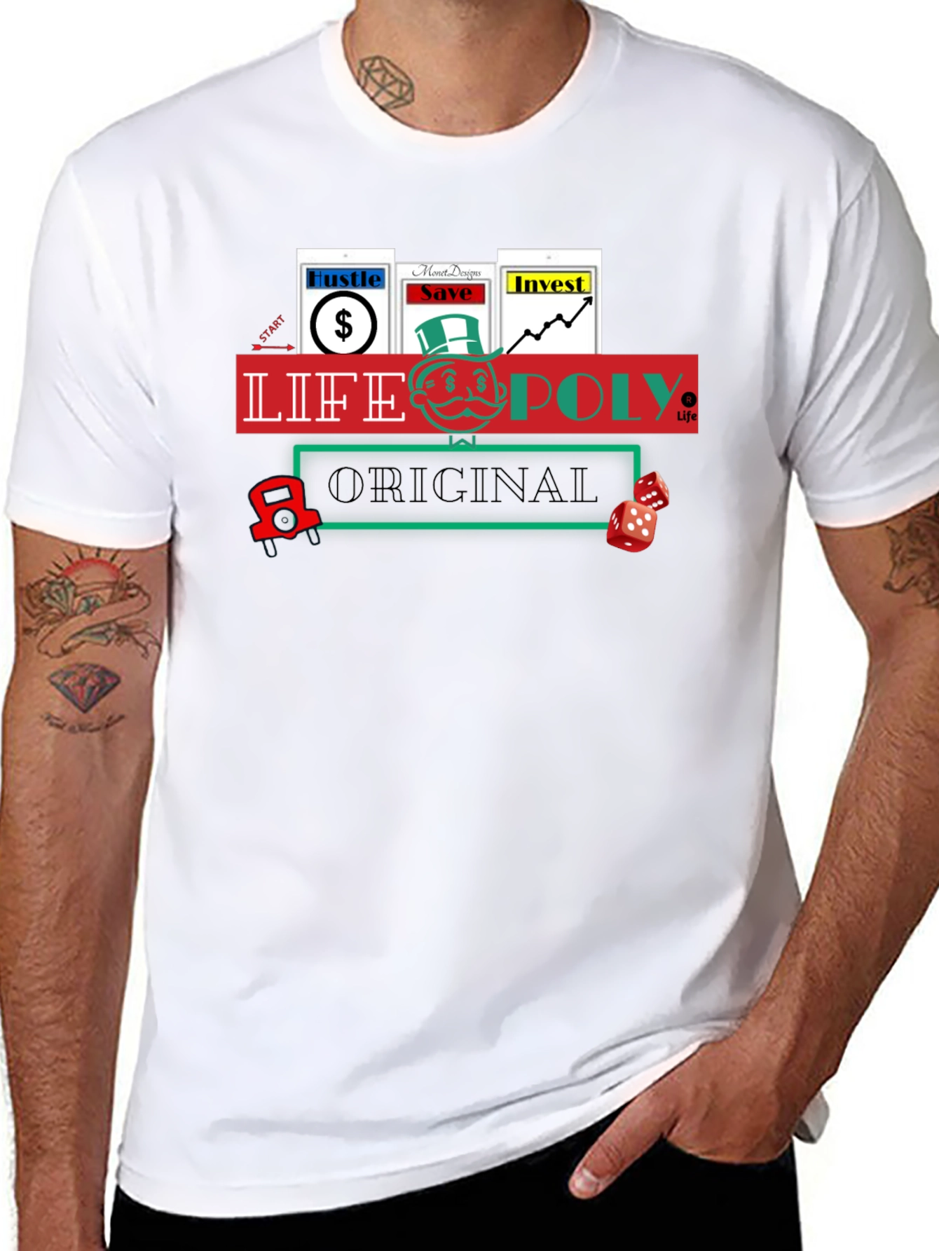 Lifeopoly Original Black T-Shirt