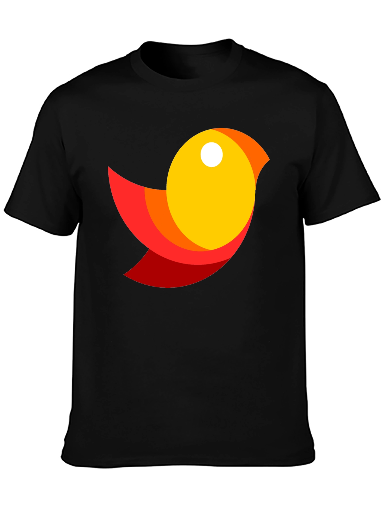 Modern Bird Graphic T-Shirt - Stylish Casual Tee