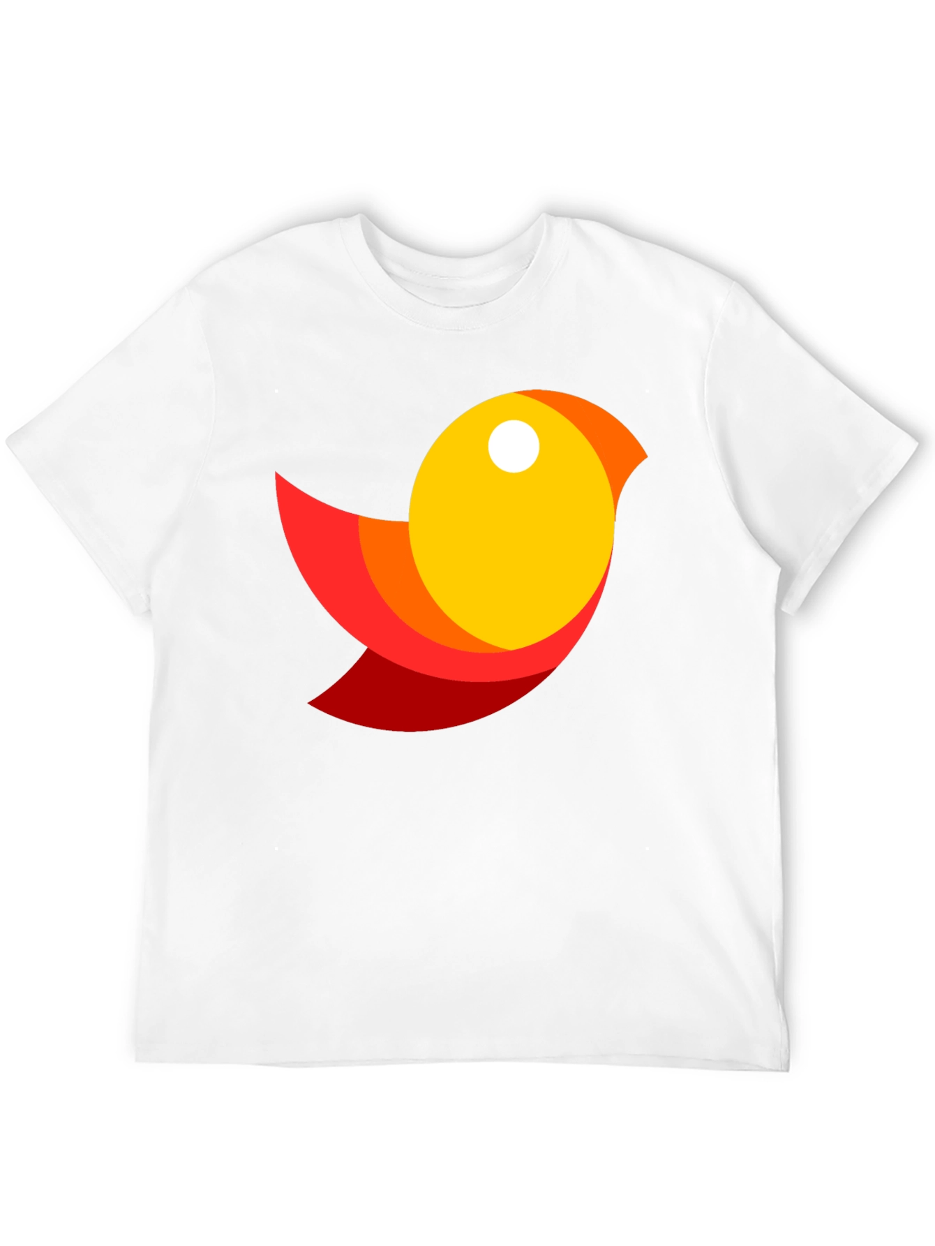 Modern Bird Graphic T-Shirt - Stylish Casual Tee