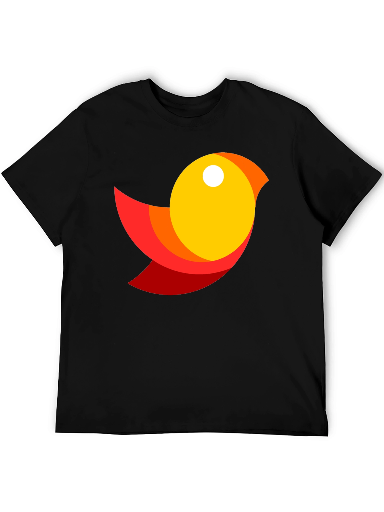 Modern Bird Graphic T-Shirt - Stylish Casual Tee