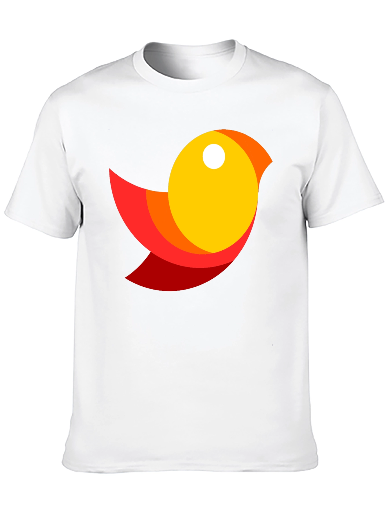 Modern Bird Graphic T-Shirt - Stylish Casual Tee
