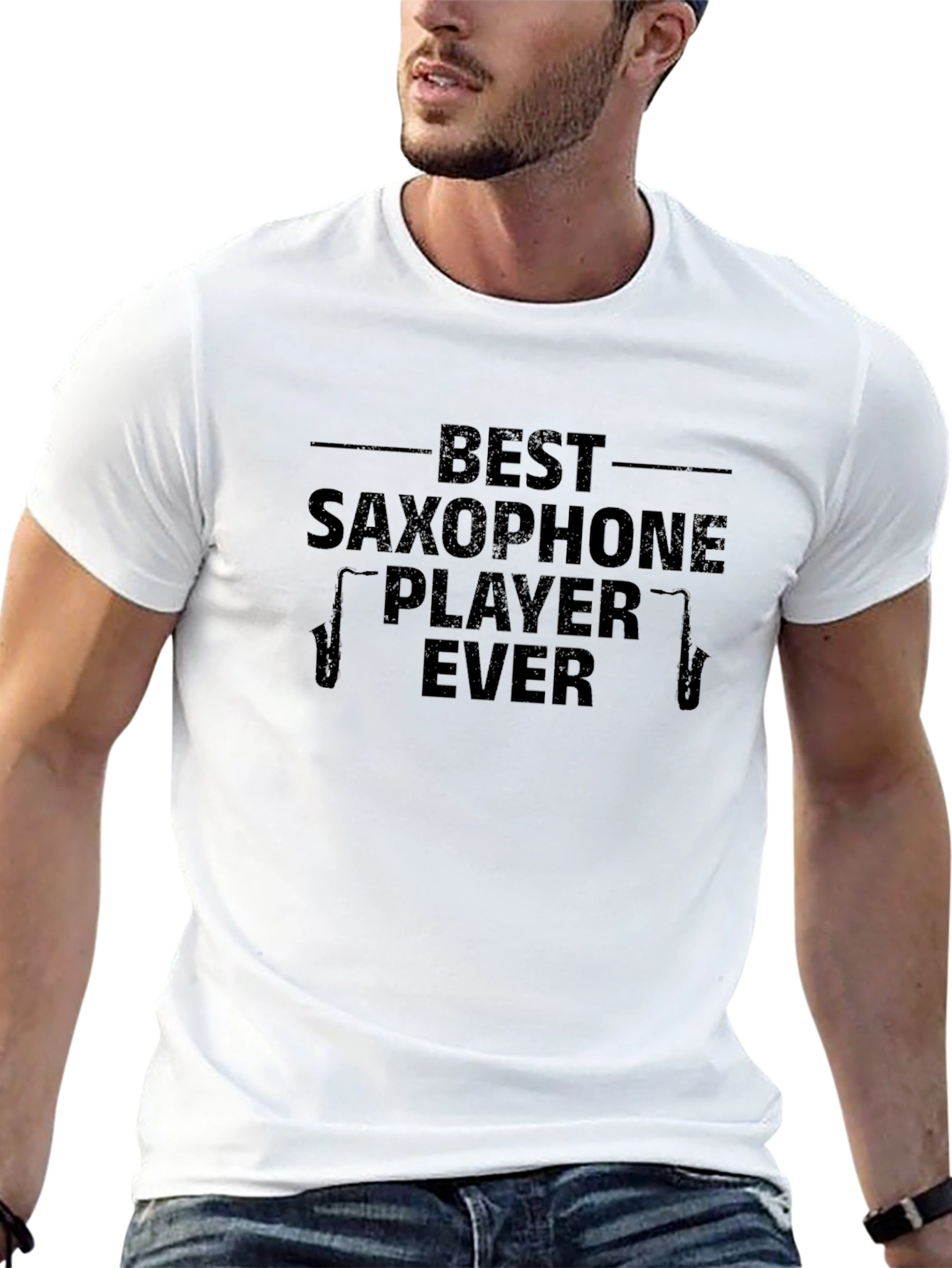 Best Saxophone Player Ever T-Shirt - Black