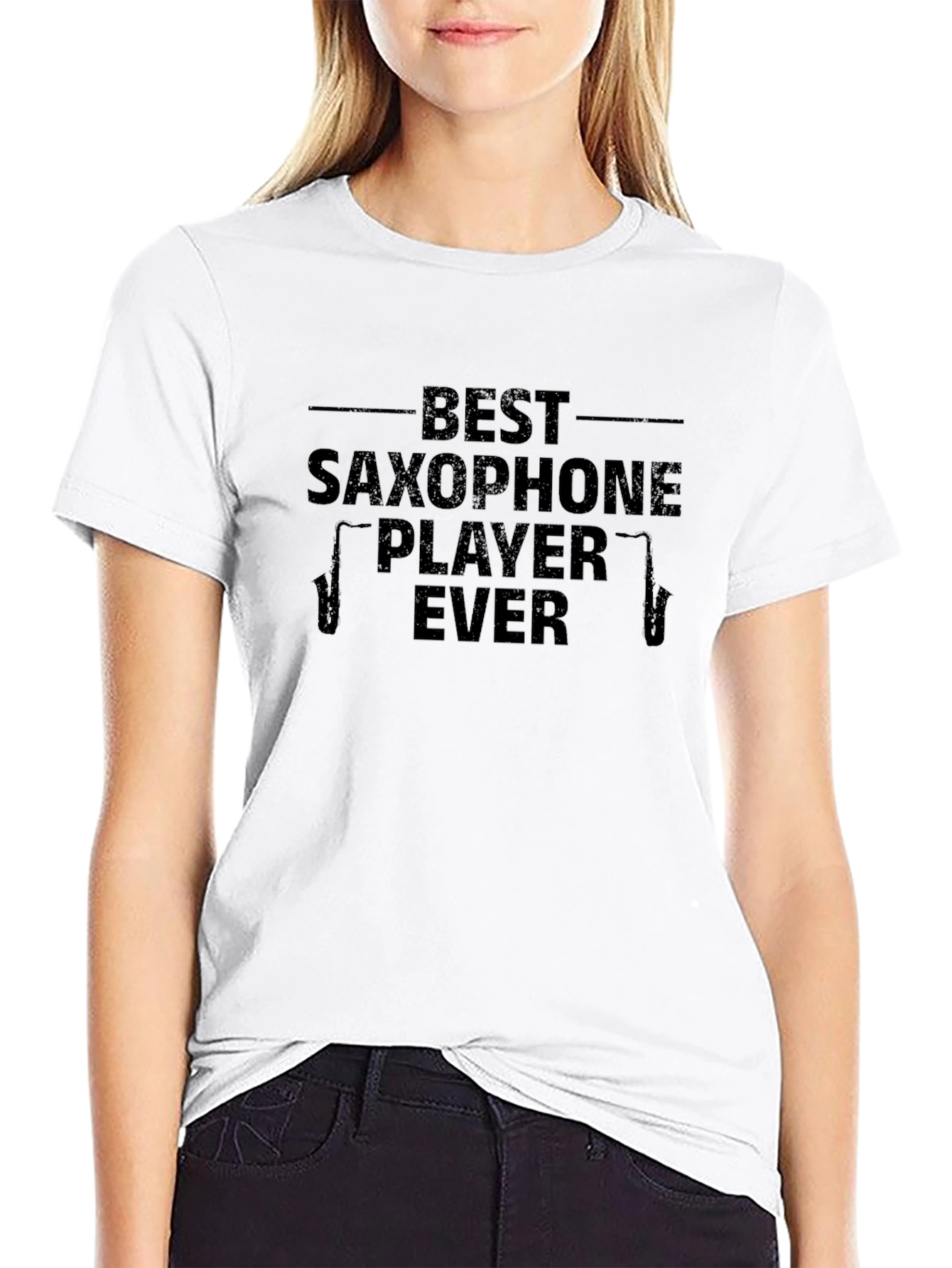 Best Saxophone Player Ever T-Shirt - Black