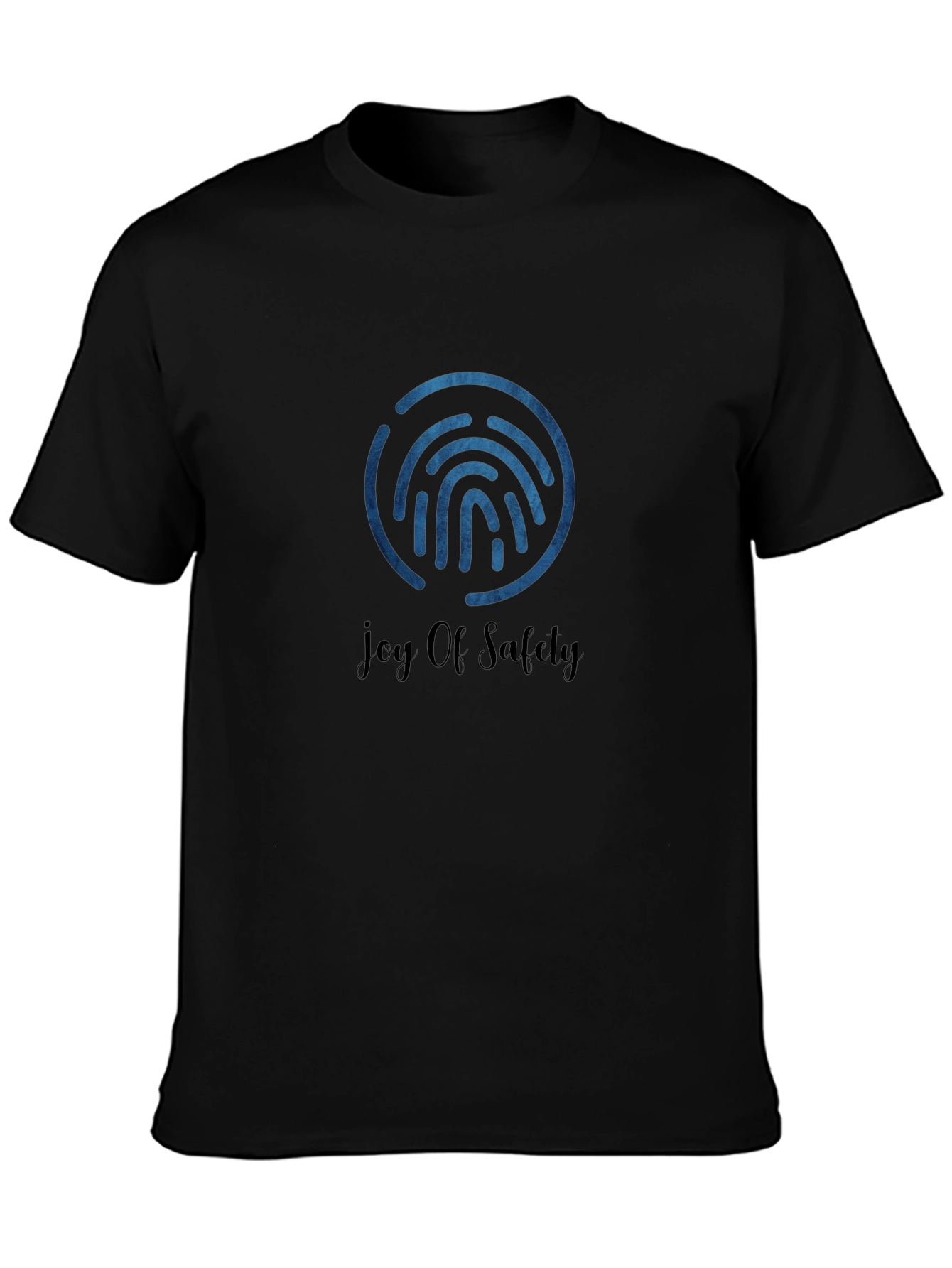 Joy Of Safety Black T-Shirt