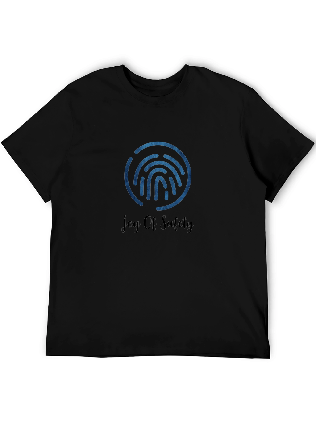 Joy Of Safety Black T-Shirt