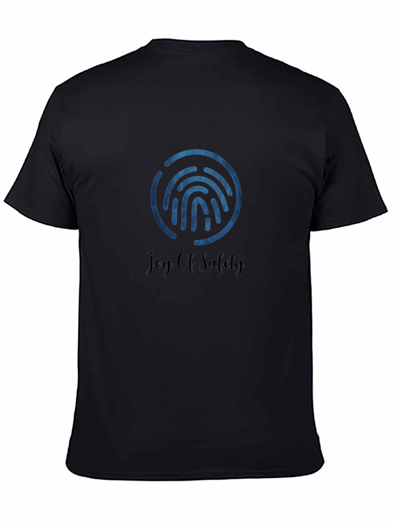 Joy Of Safety Black T-Shirt