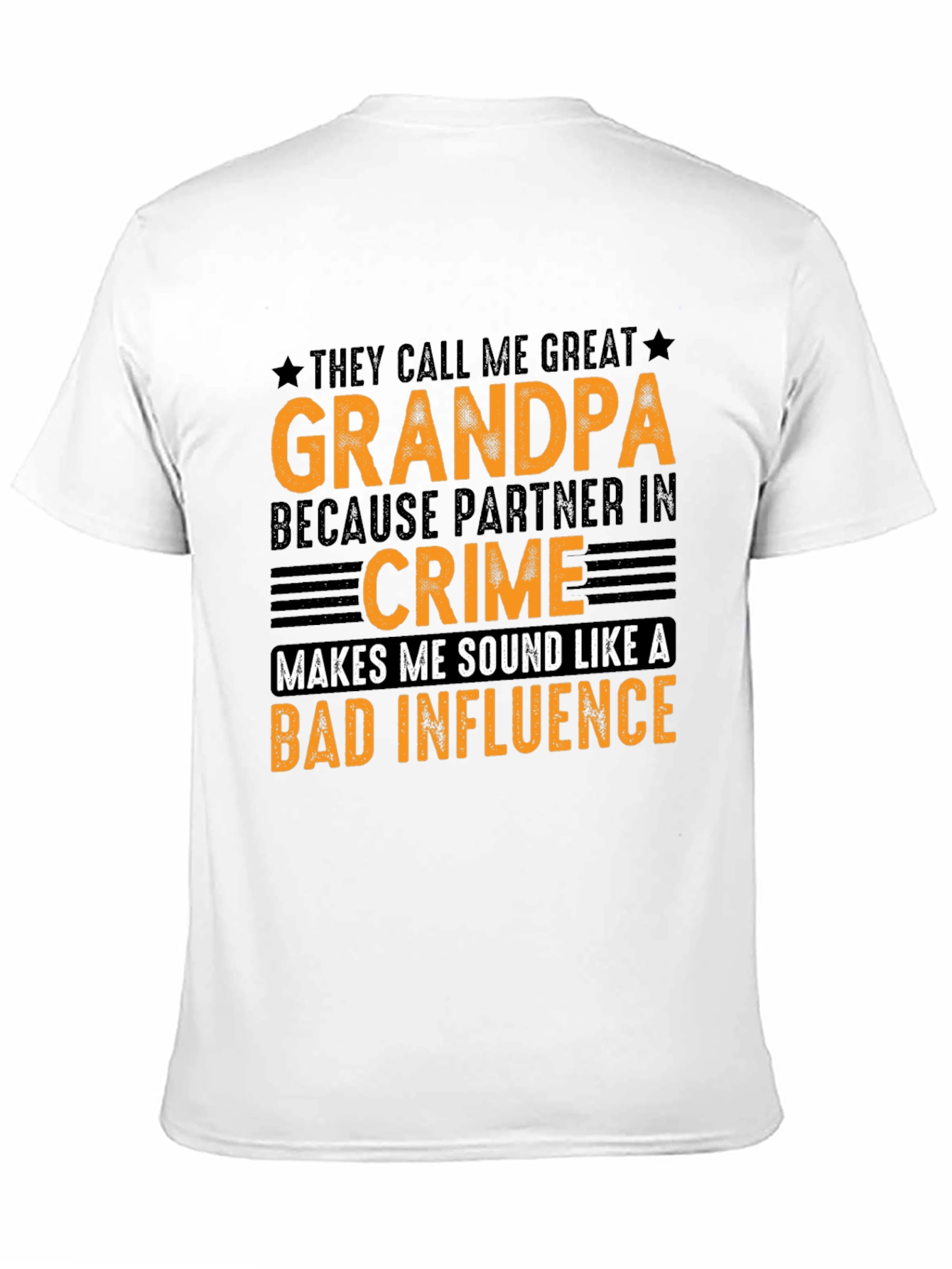 Great Grandpa Partner in Crime Graphic T-Shirt