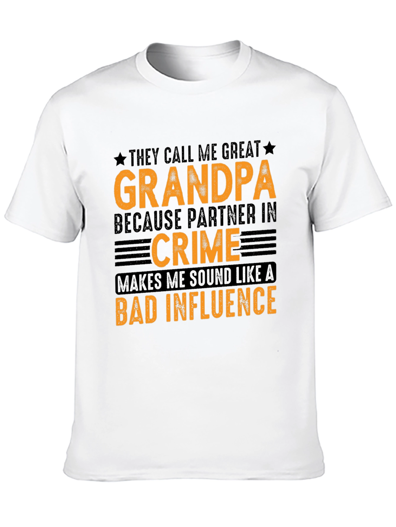 Great Grandpa Partner in Crime Graphic T-Shirt