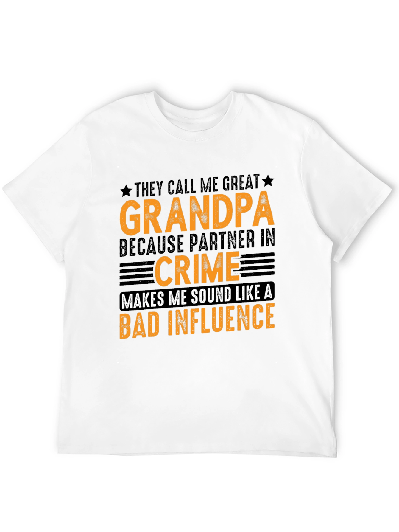 Great Grandpa Partner in Crime Graphic T-Shirt