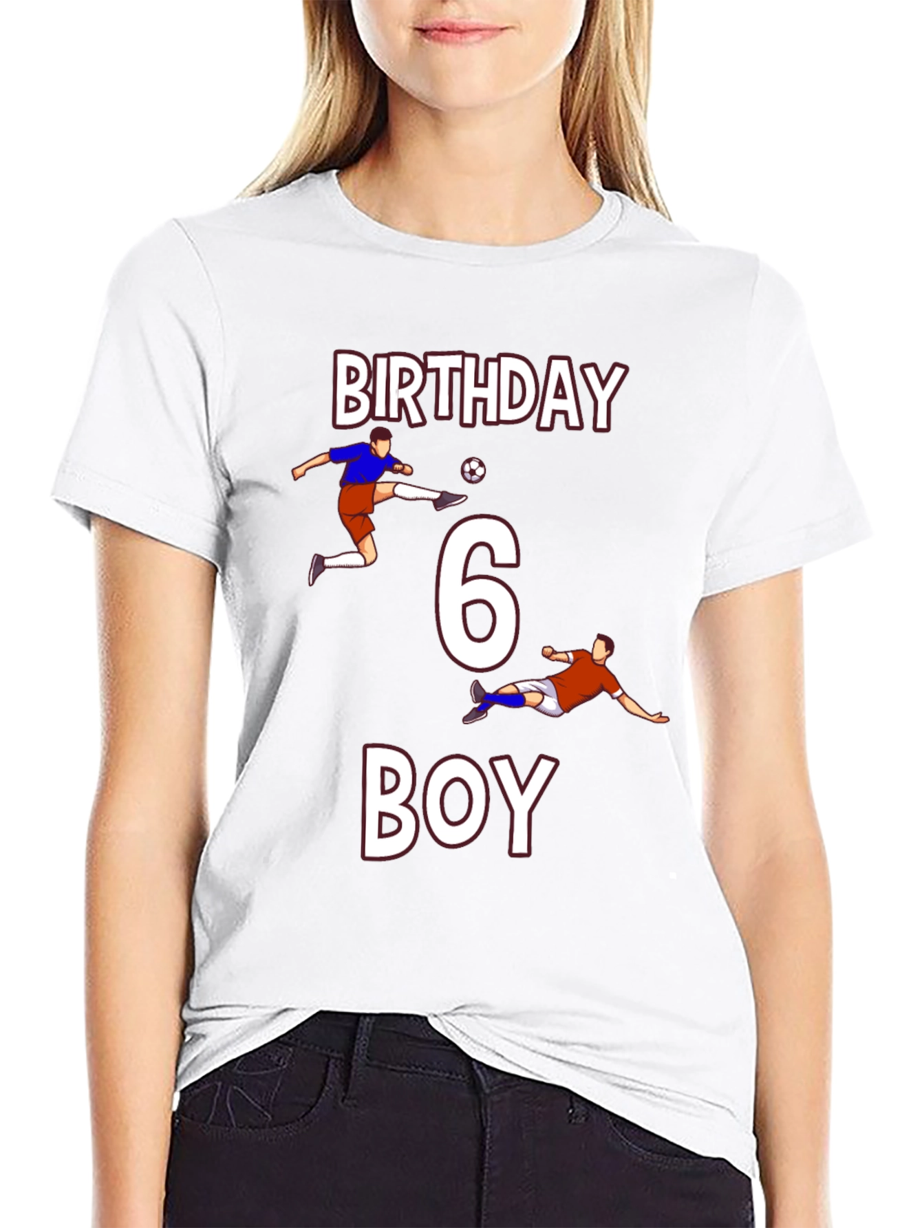 Birthday Boy 6 Soccer T-Shirt