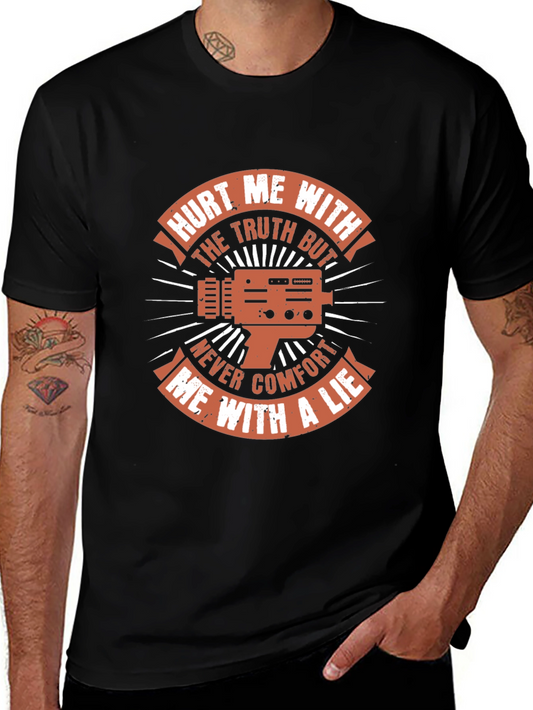 Hurt Me With The Truth Black T-Shirt