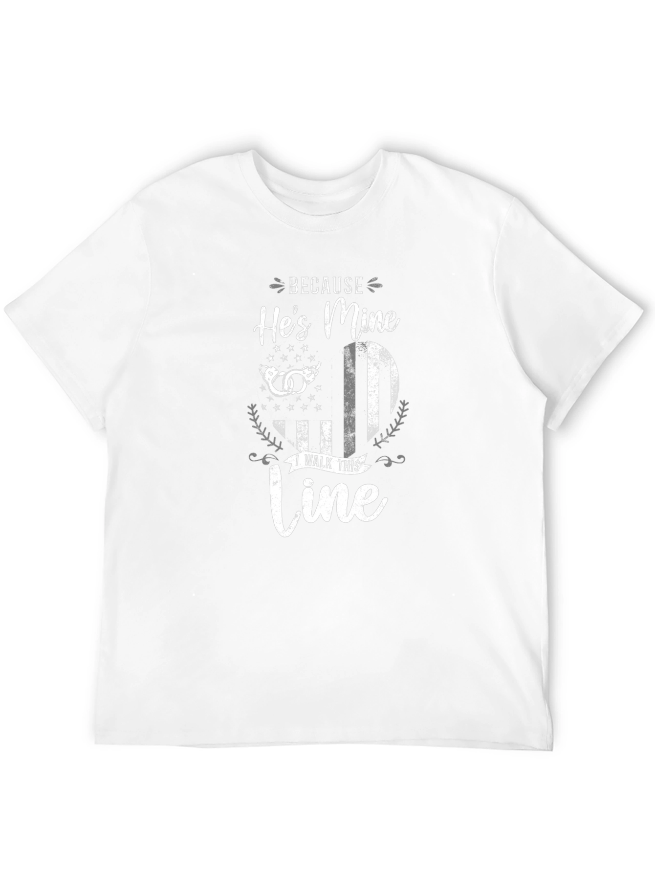Hes Mine T-Shirt - Law Enforcement Support