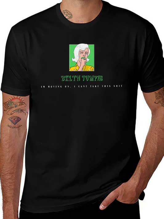 BKLYN JUMPB T-Shirt - Moving On Graphic Print