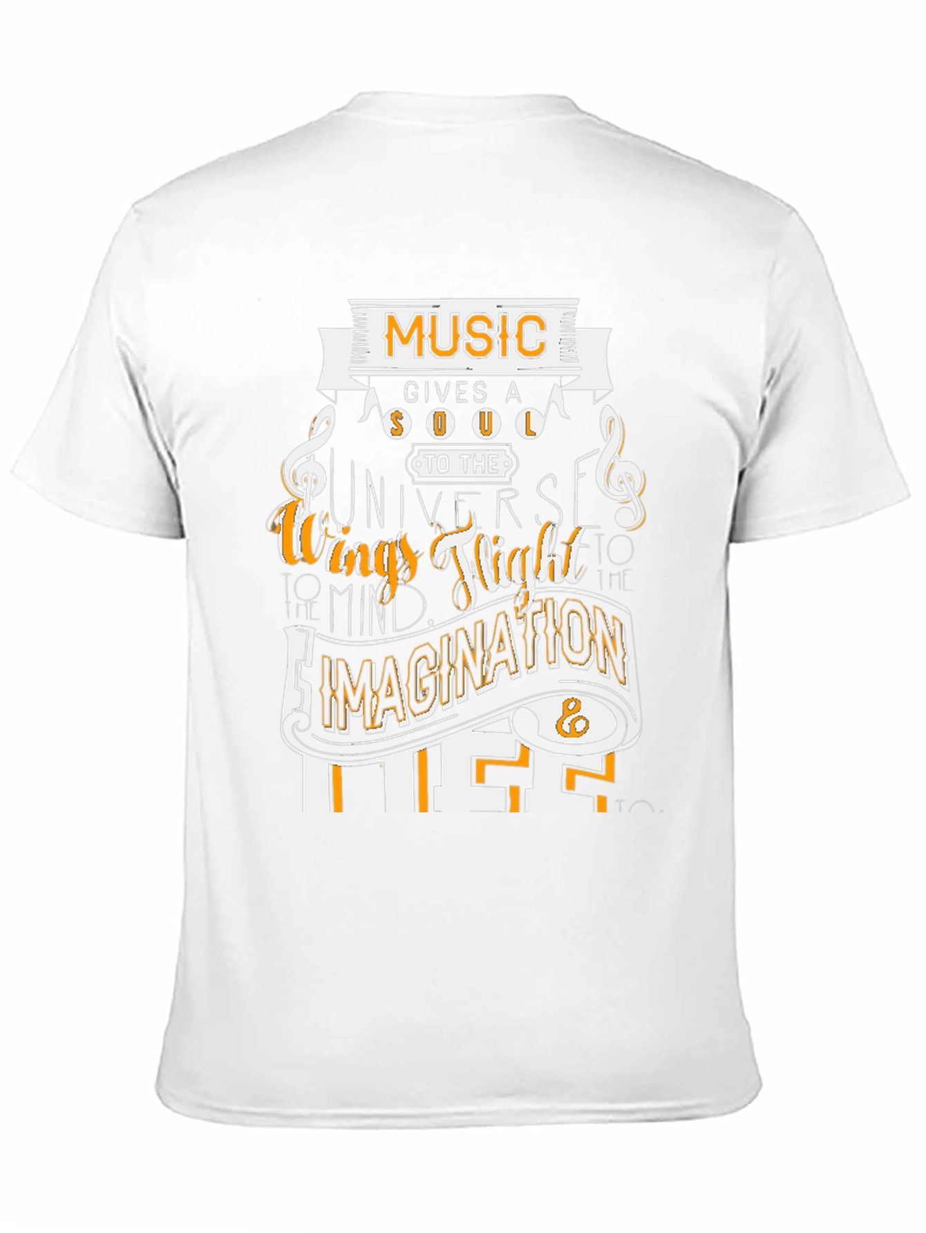 Music Gives a Soul Graphic T-Shirt