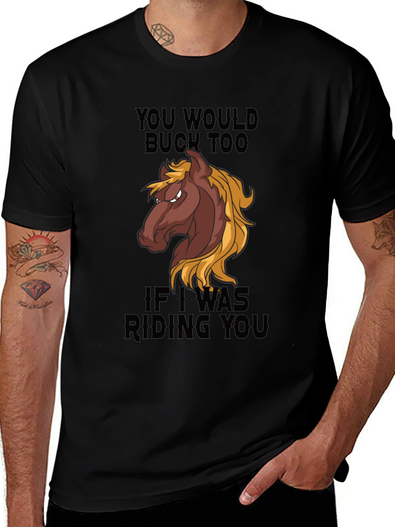 Funny Horse Riding T-Shirt