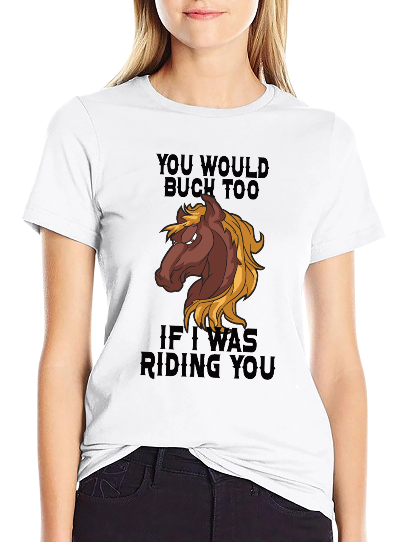 Funny Horse Riding T-Shirt