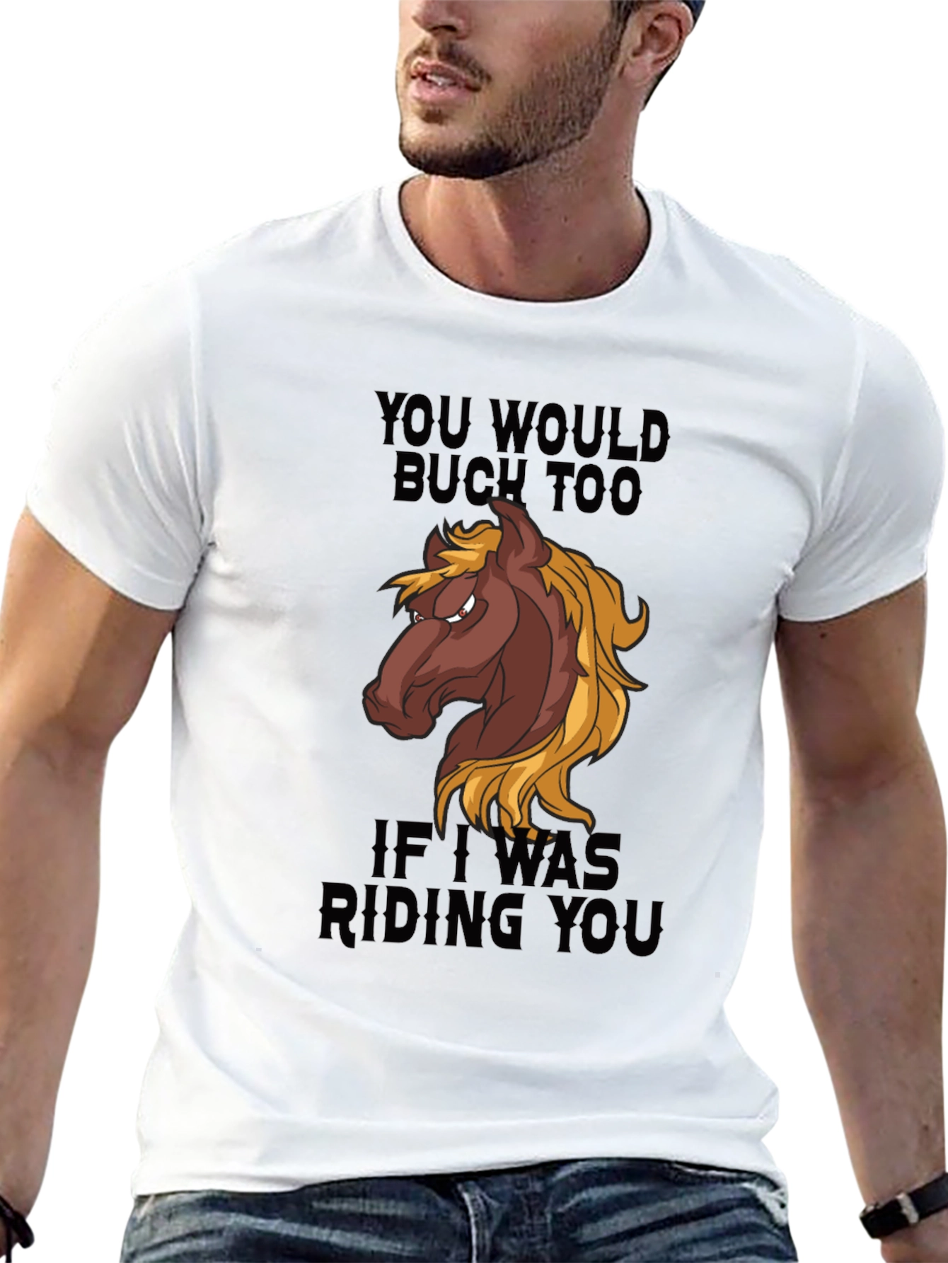 Funny Horse Riding T-Shirt