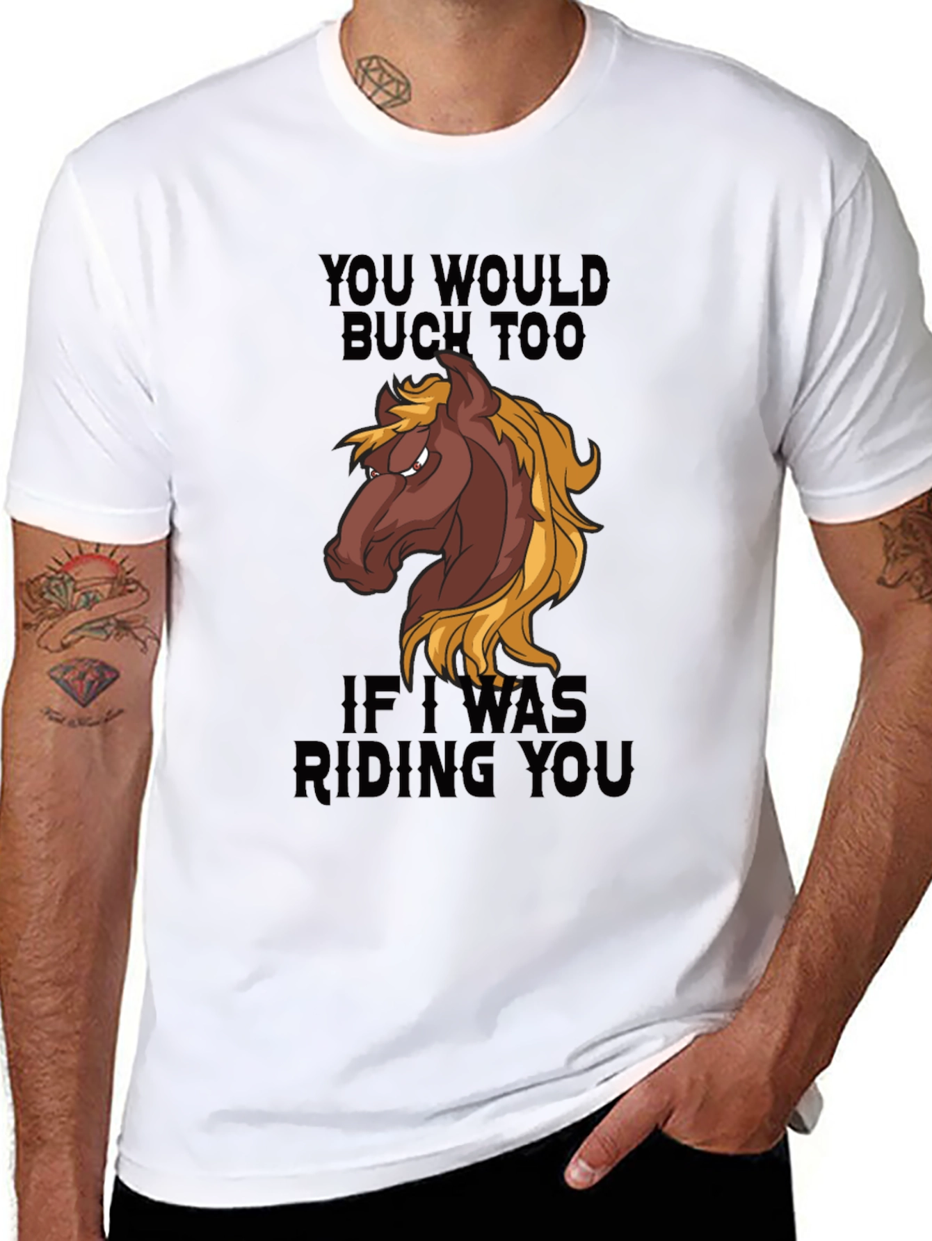 Funny Horse Riding T-Shirt