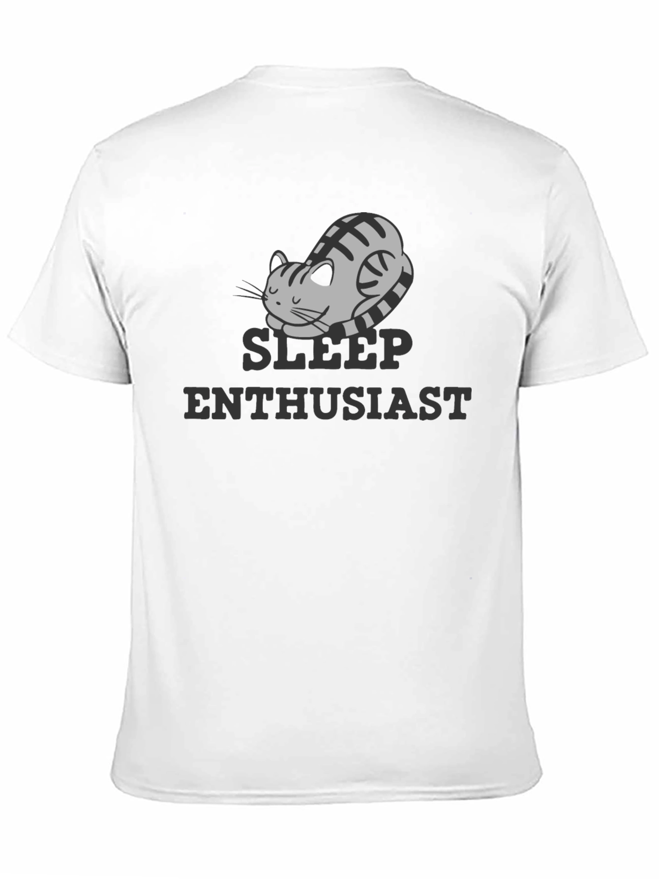 Sleep Enthusiast Cat T-Shirt - Comfy & Casual