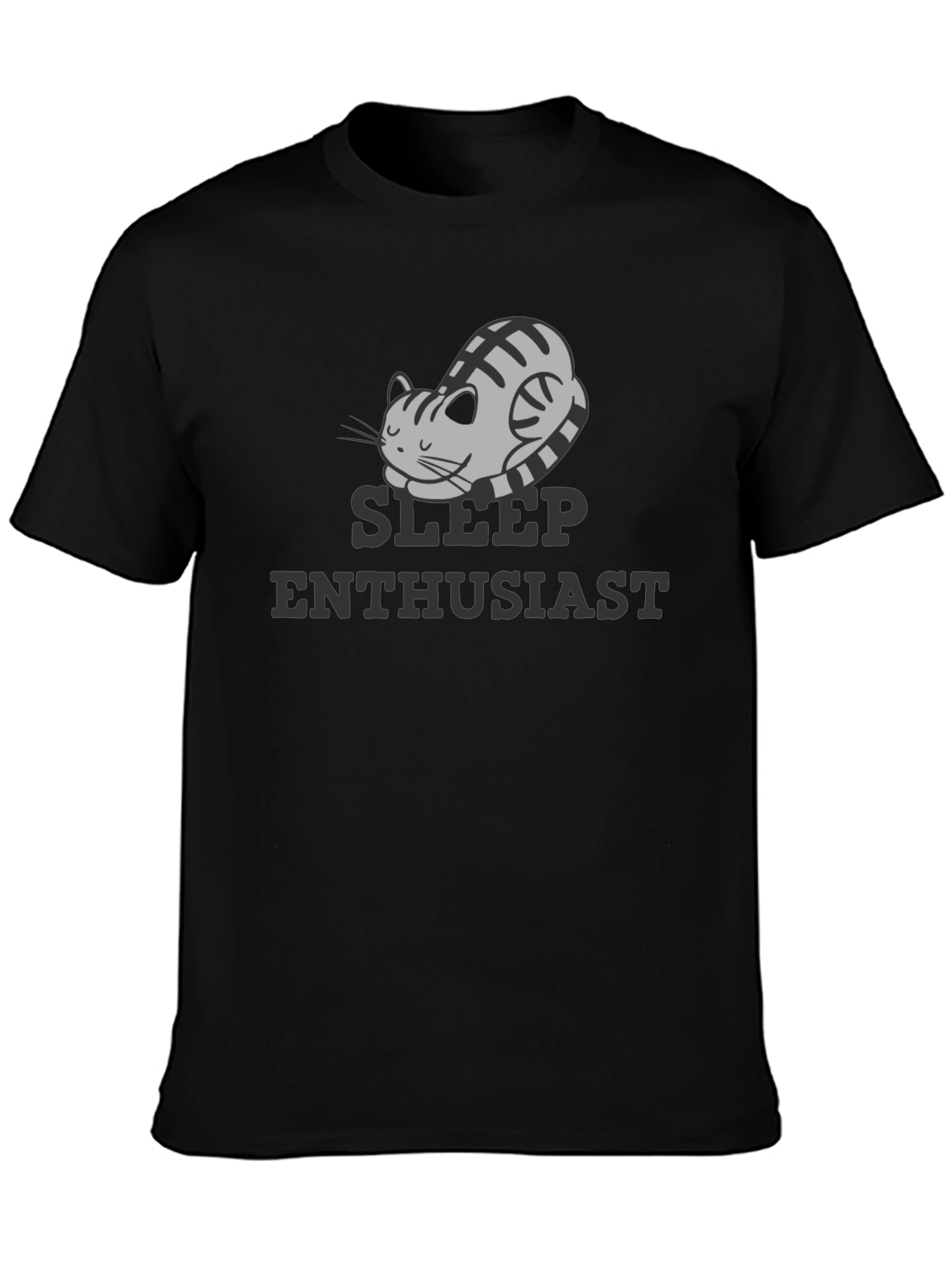 Sleep Enthusiast Cat T-Shirt - Comfy & Casual