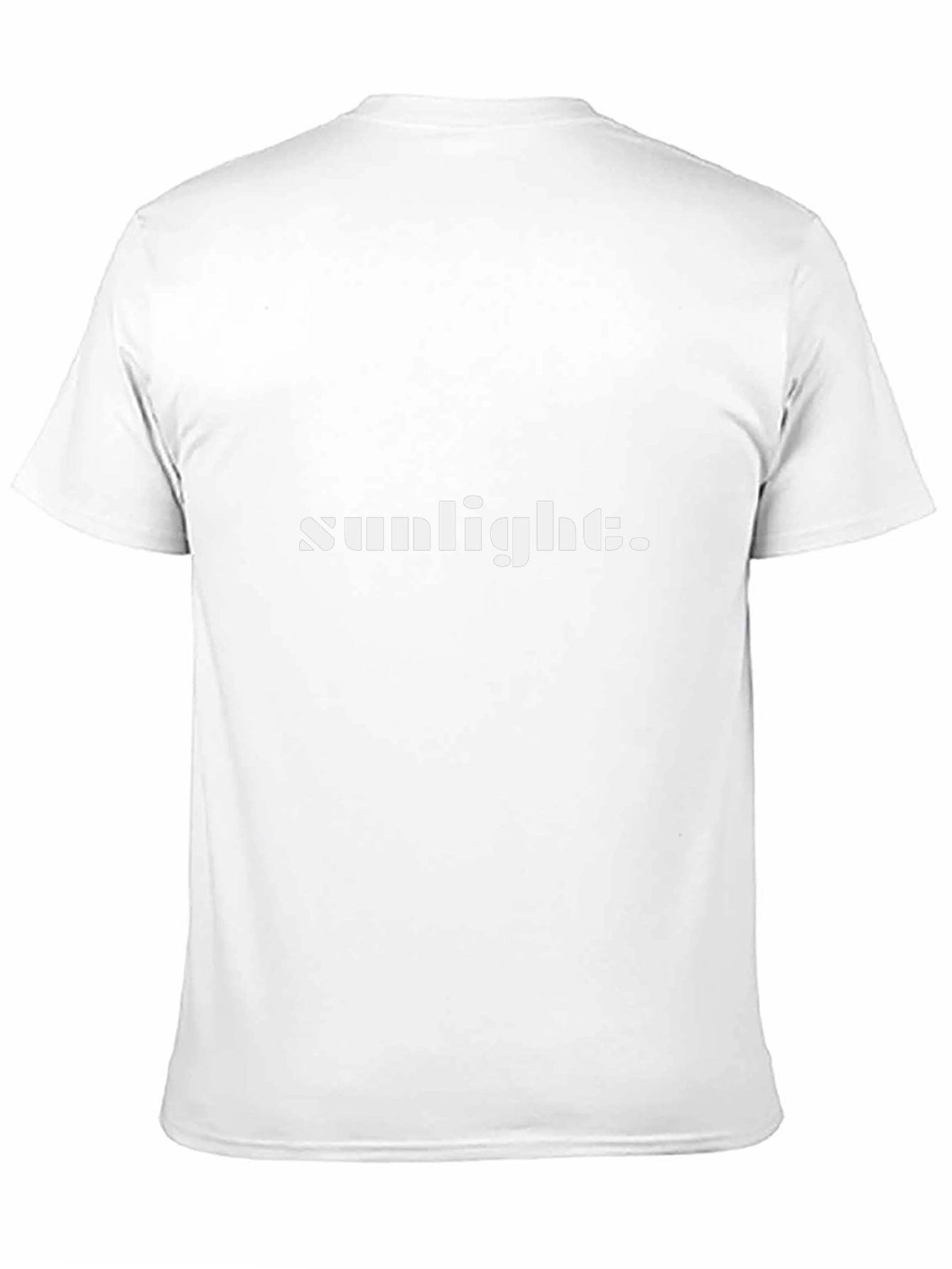 Sunlight Graphic Tee - Black Cotton T-Shirt