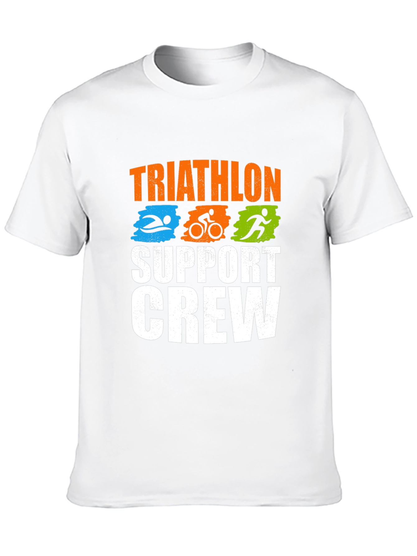 Triathlon Support Crew Graphic Tee