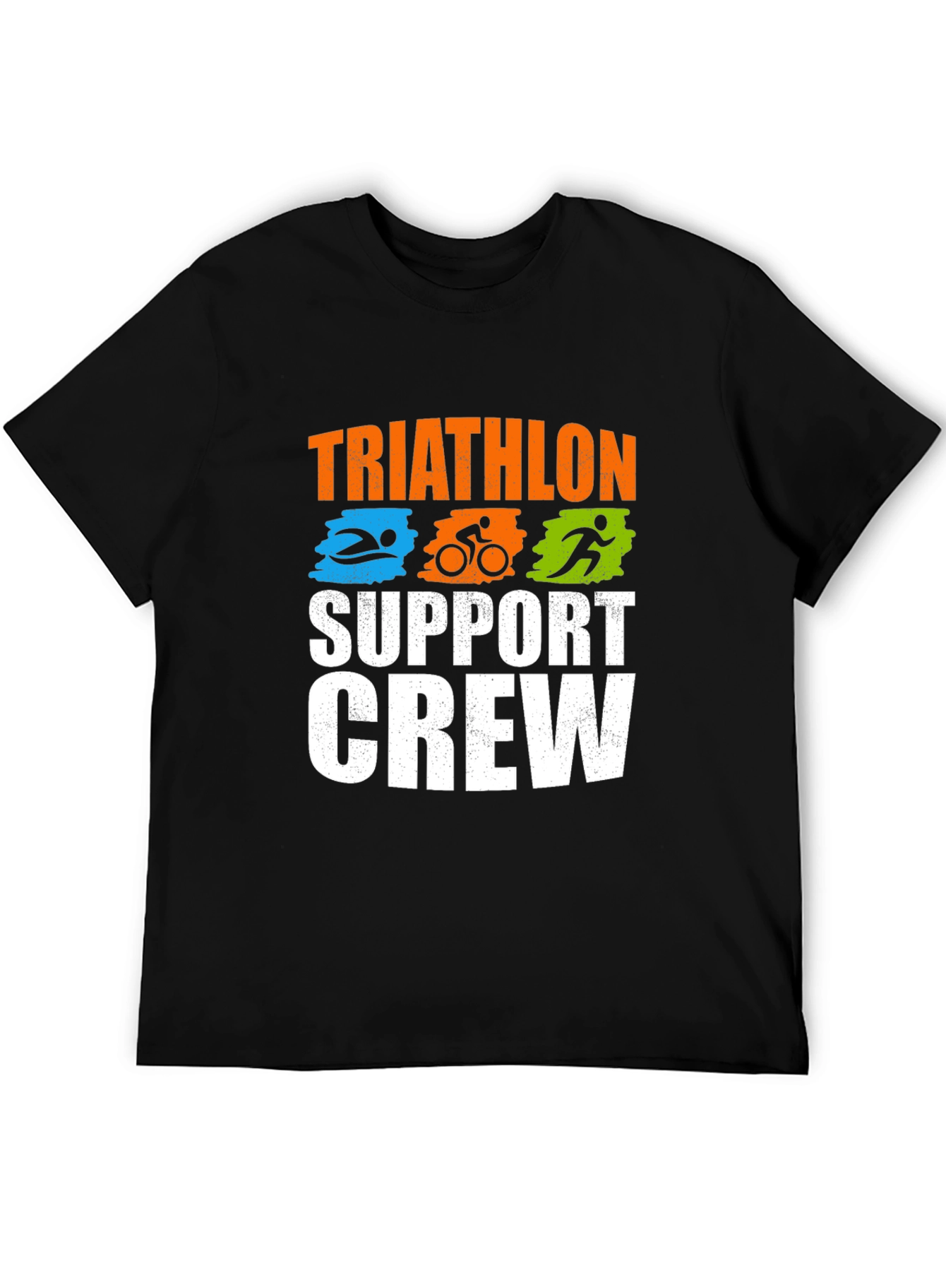 Triathlon Support Crew Graphic Tee