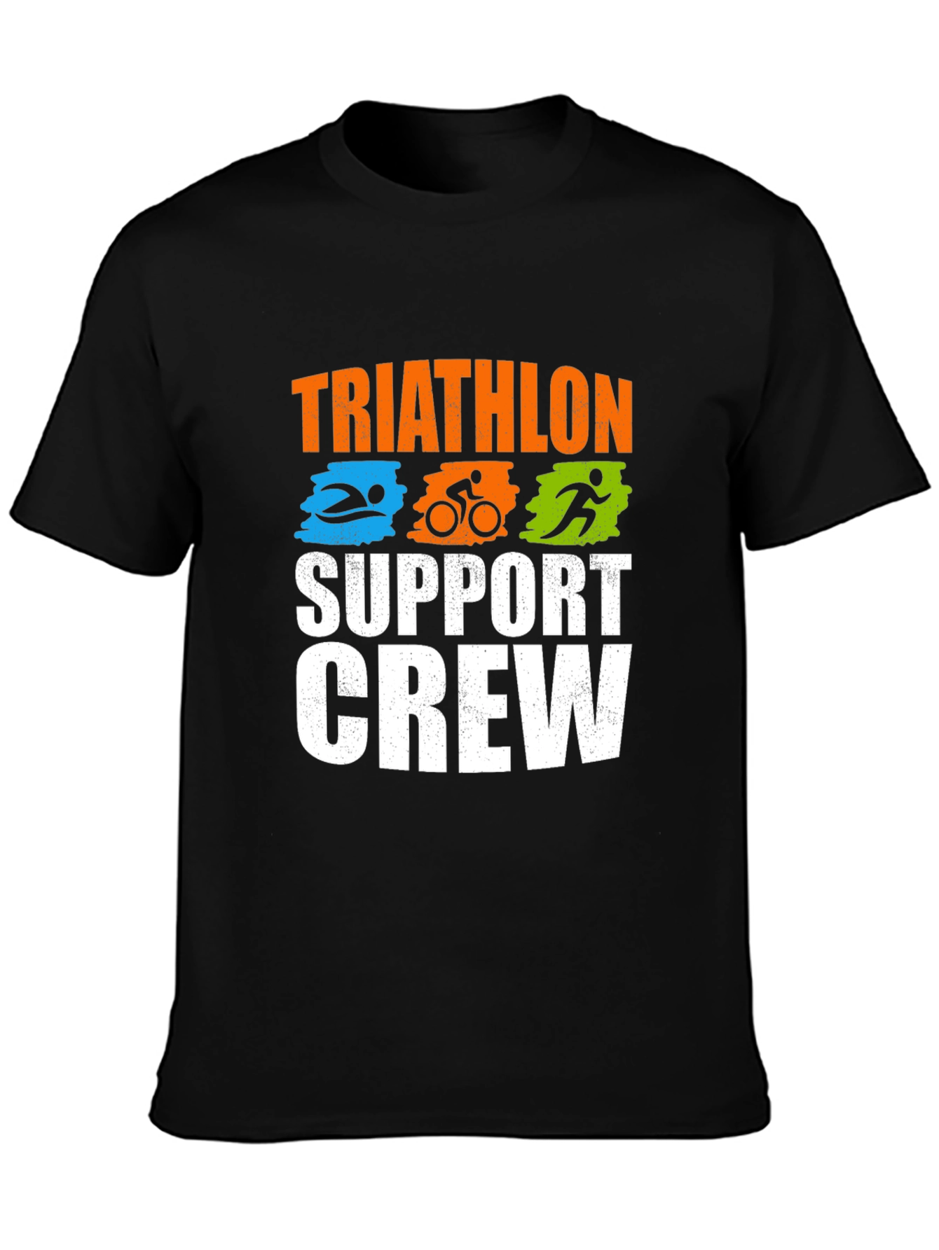 Triathlon Support Crew Graphic Tee