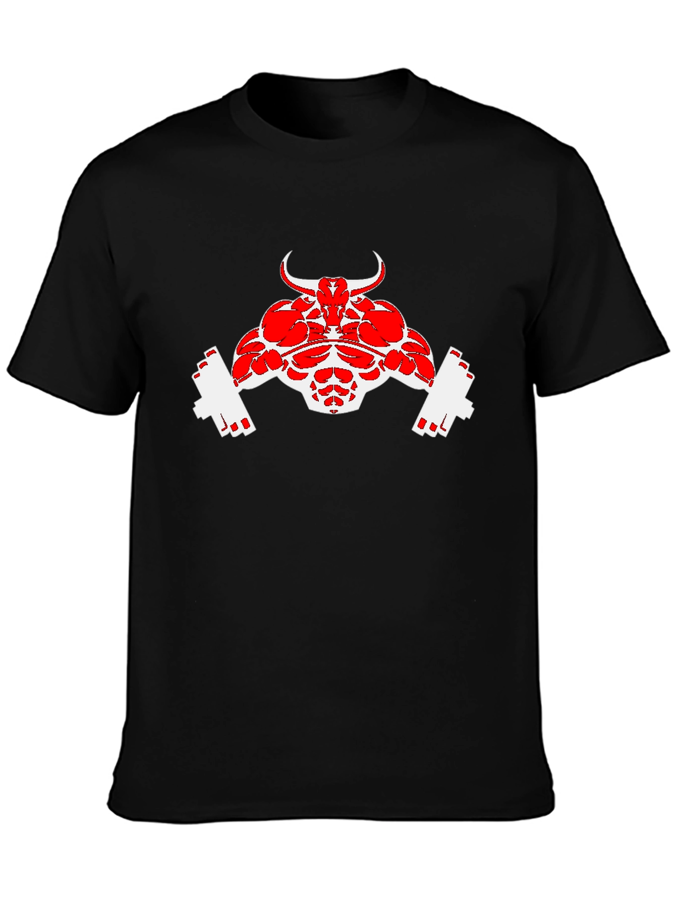 Muscle Bull Black T-Shirt