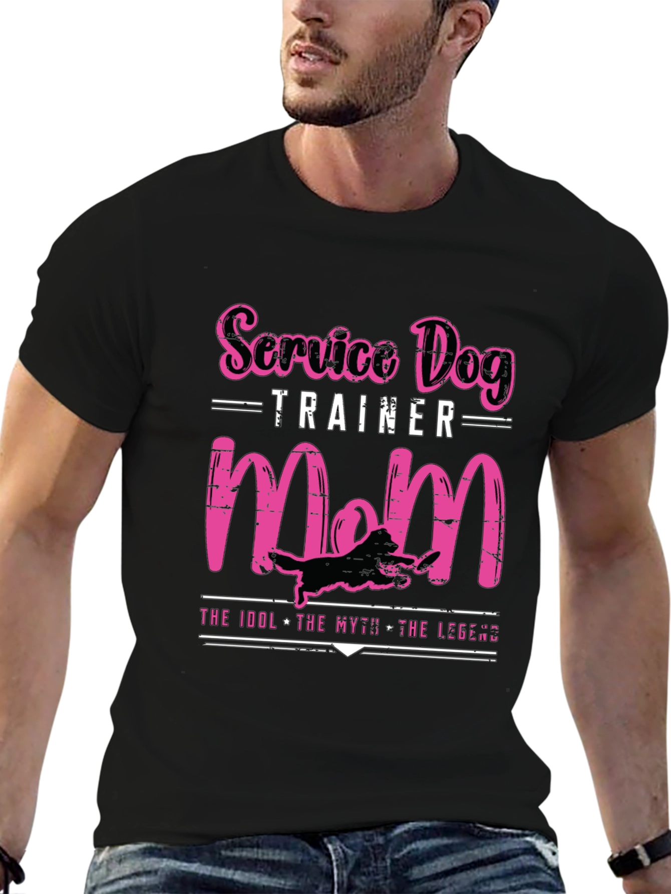 Service Dog Trainer Mom T-Shirt