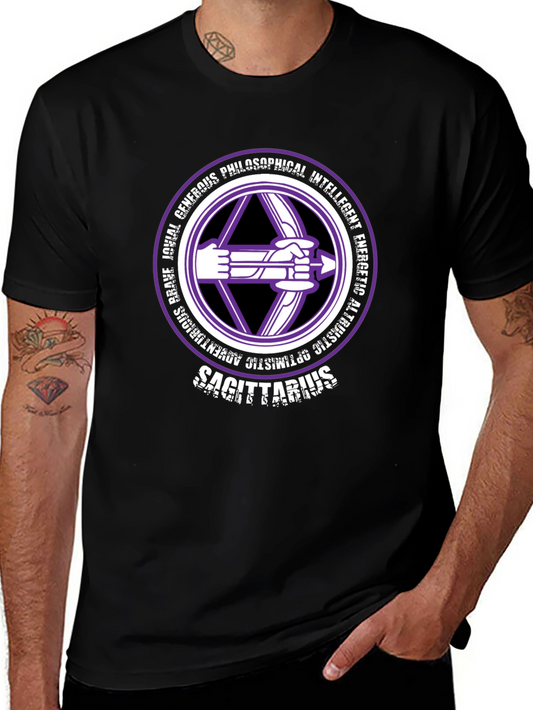 Sagittarius Zodiac T-Shirt - Generous & Intelligent