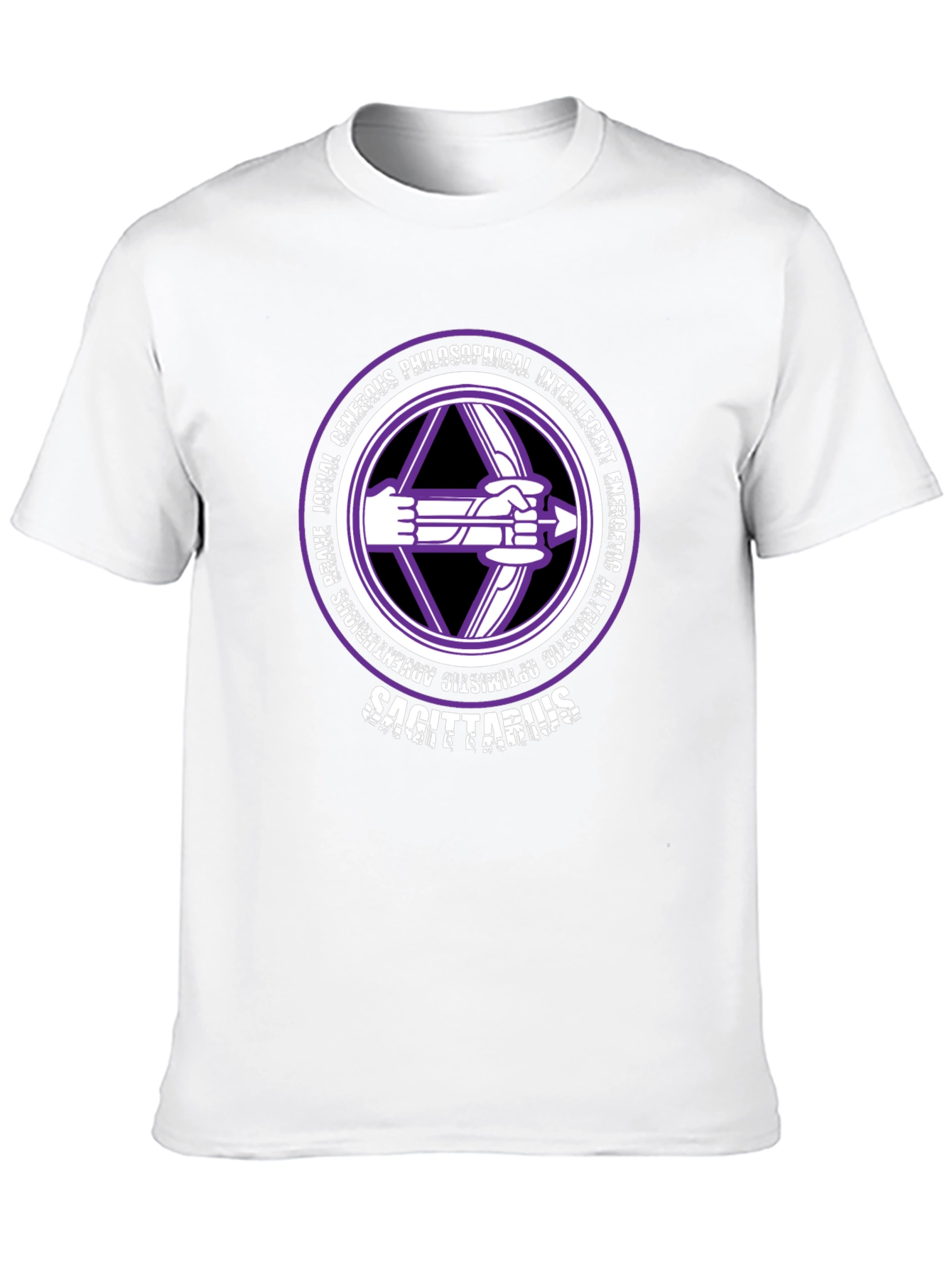 Sagittarius Zodiac T-Shirt - Generous & Intelligent