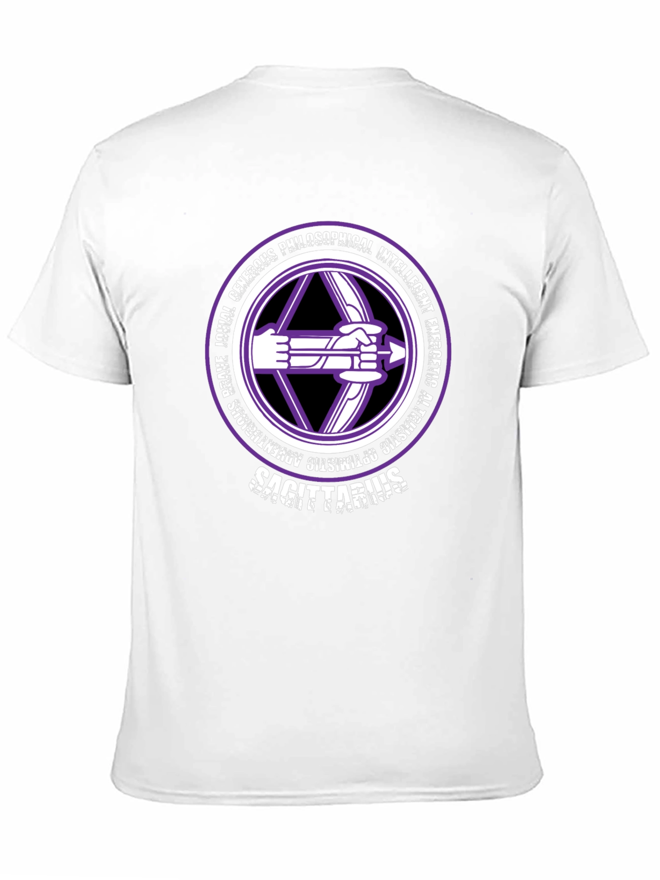 Sagittarius Zodiac T-Shirt - Generous & Intelligent
