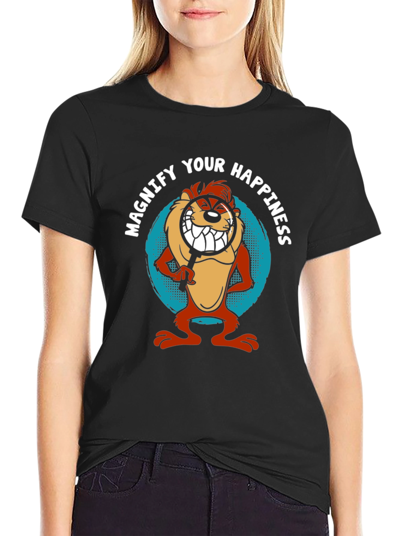 Magnify Your Happiness Taz T-Shirt