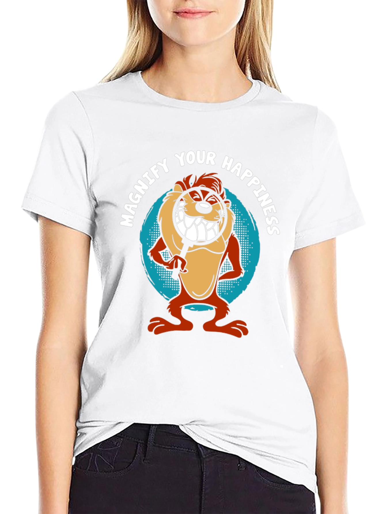 Magnify Your Happiness Taz T-Shirt