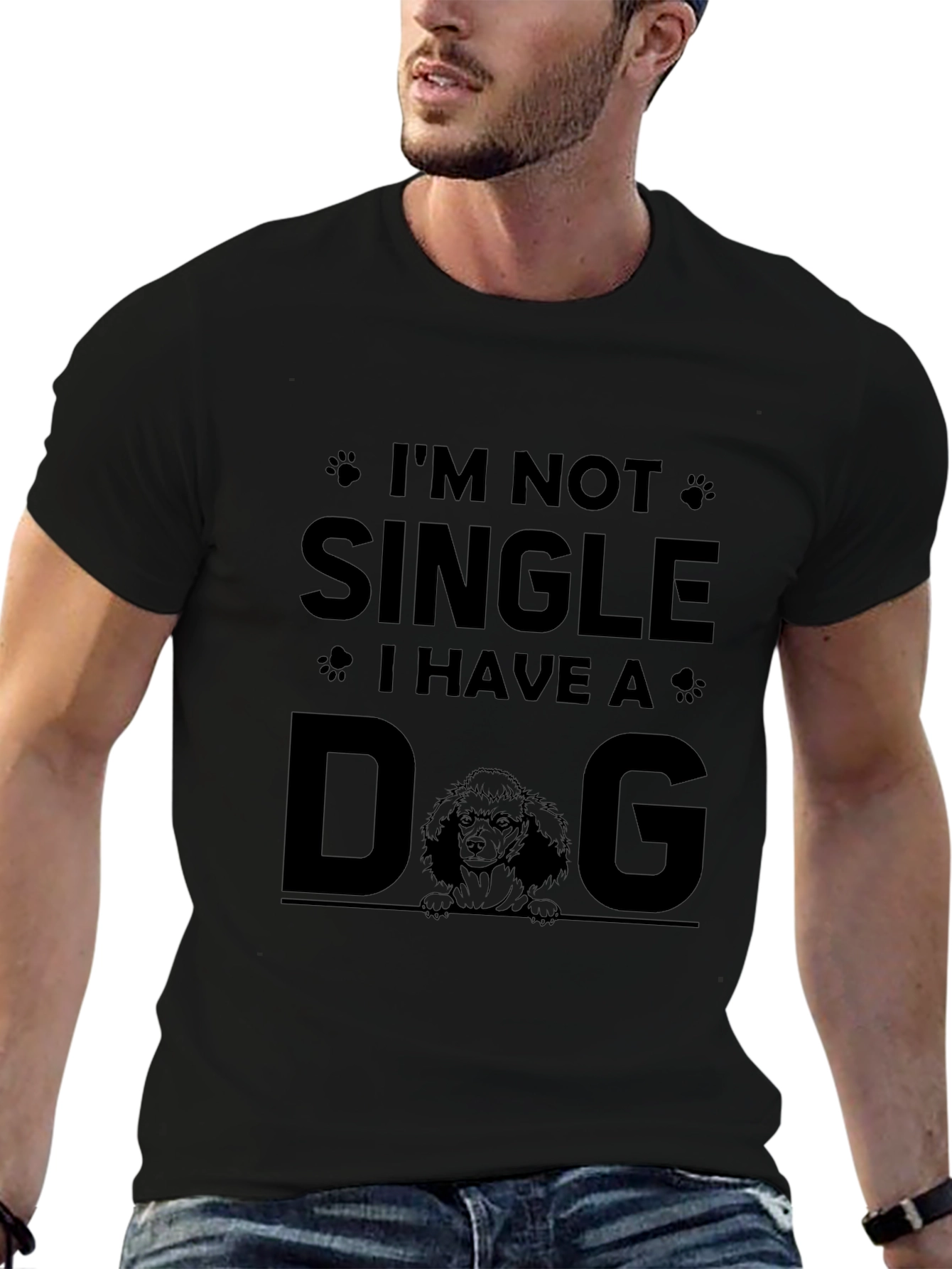 Im Not Single I Have A Dog T-Shirt