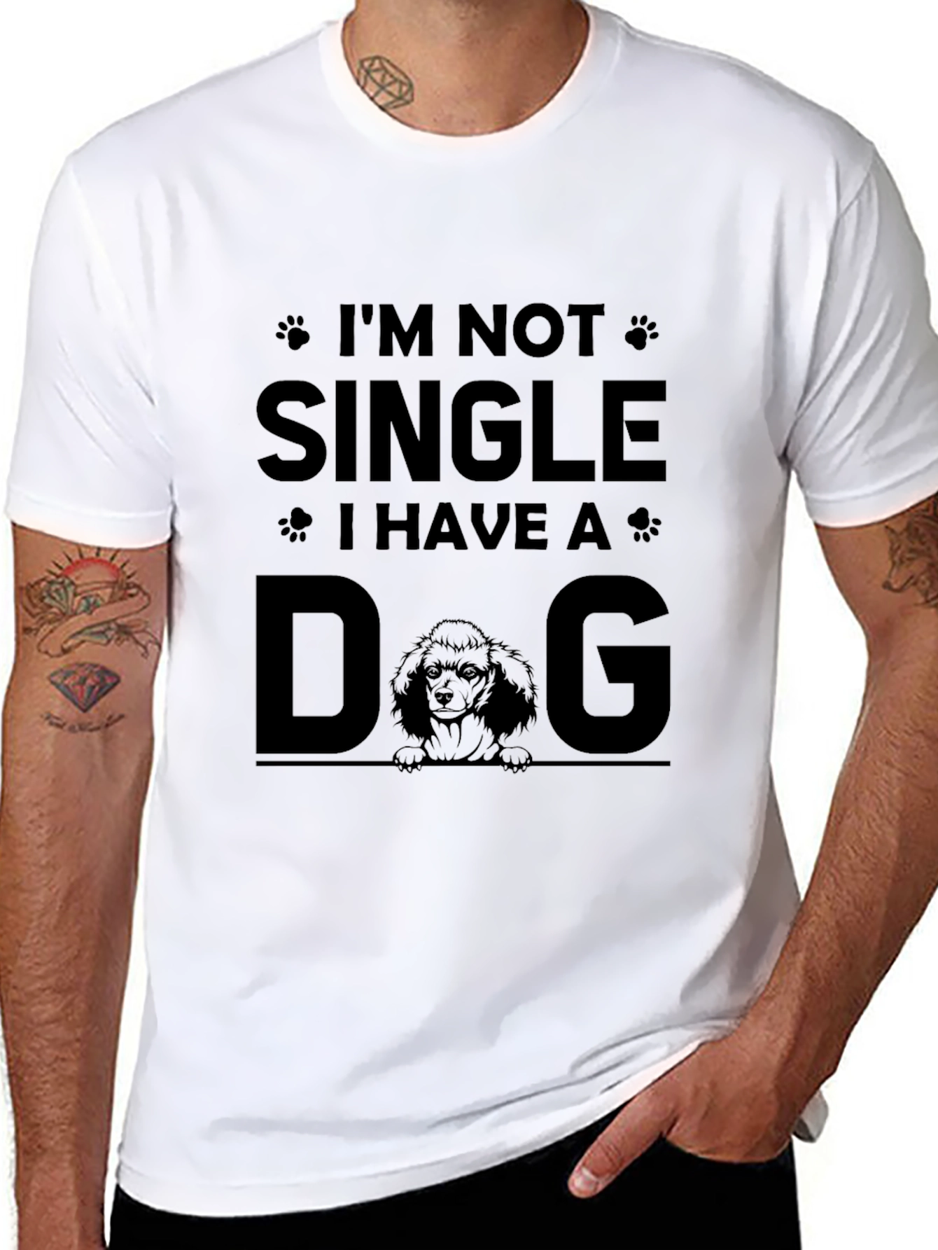 Im Not Single I Have A Dog T-Shirt