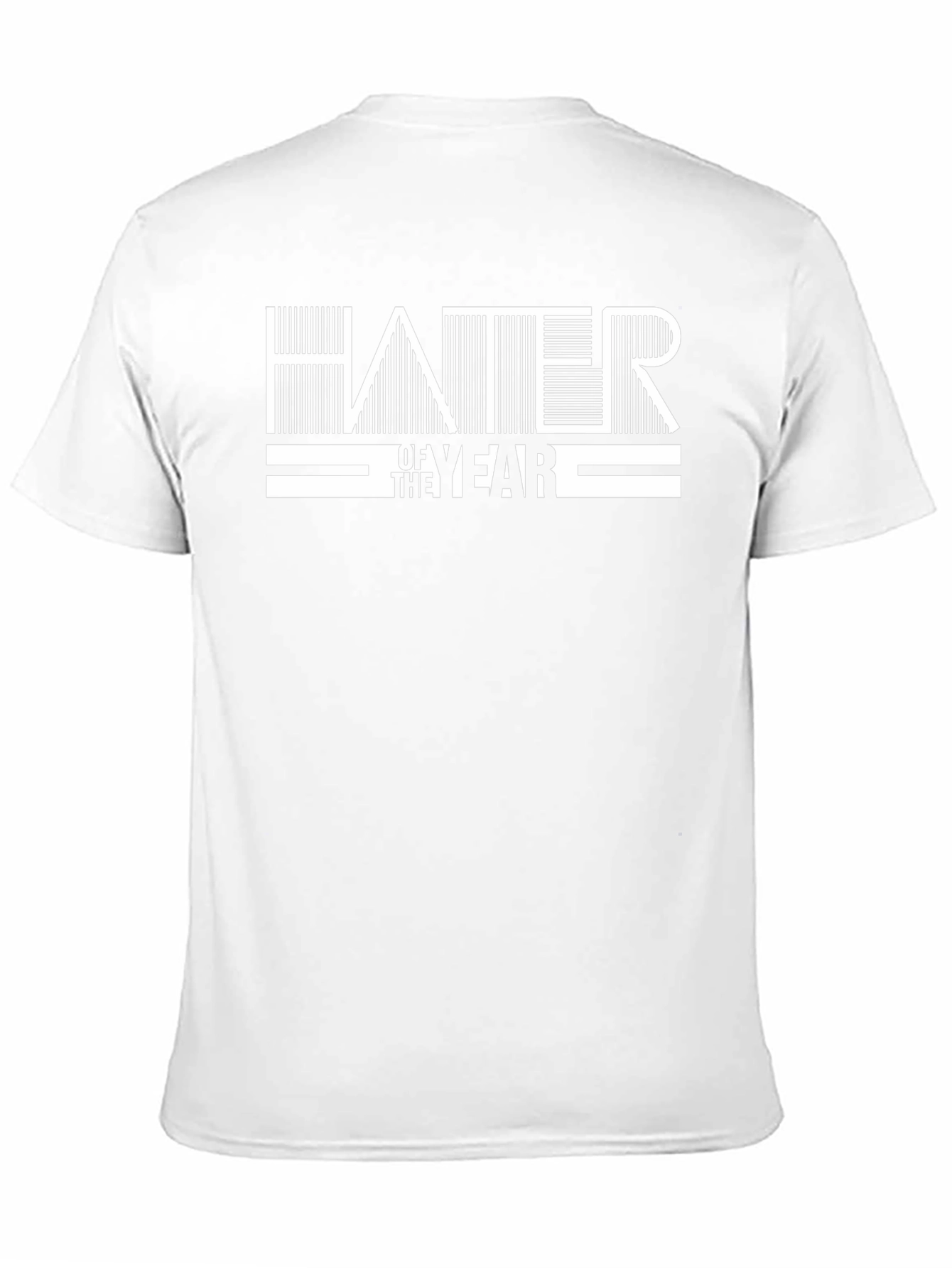 Hater of the Year Black Graphic T-Shirt