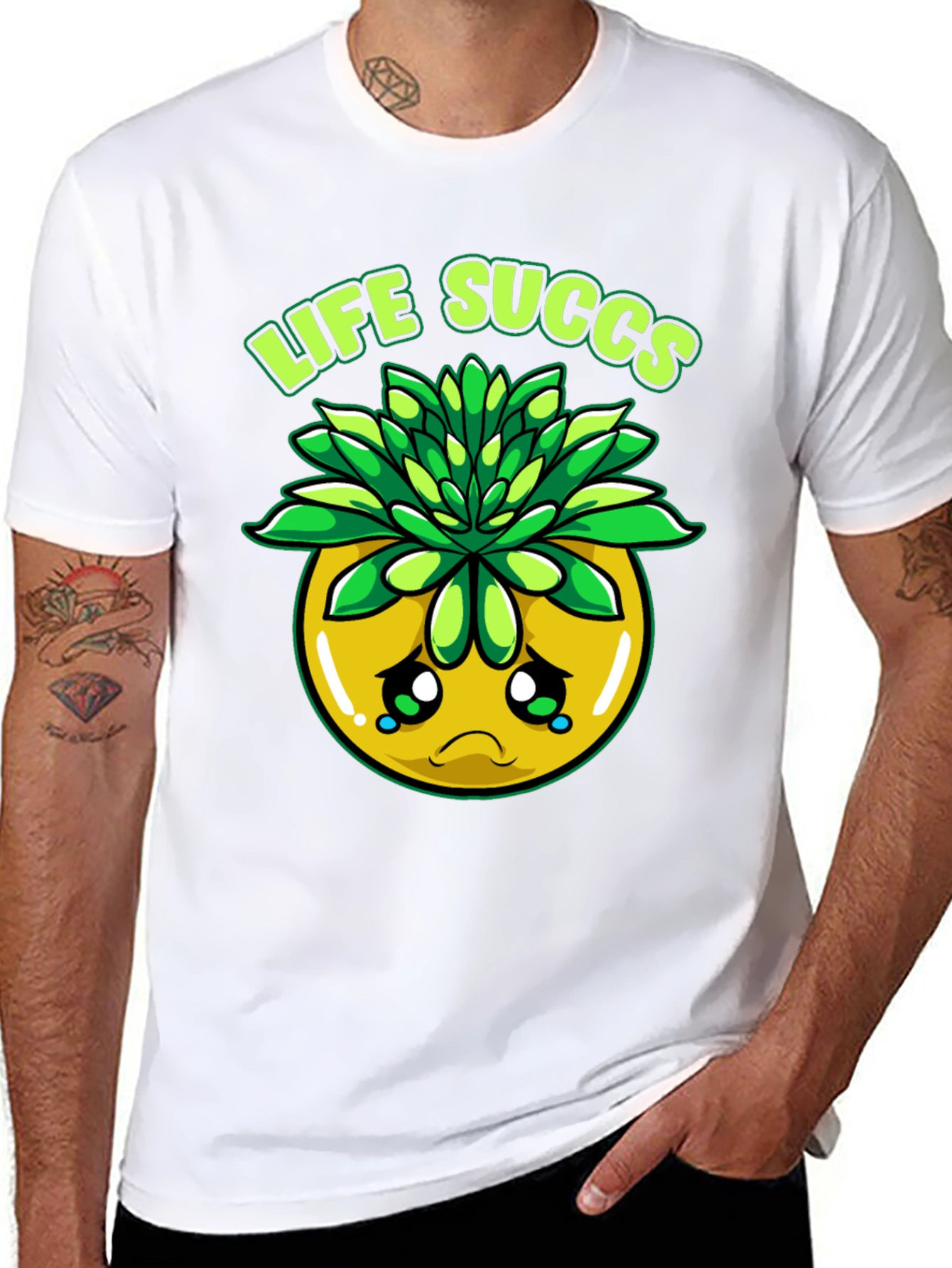 Life Succs T-Shirt - Funny Plant Pun Tee